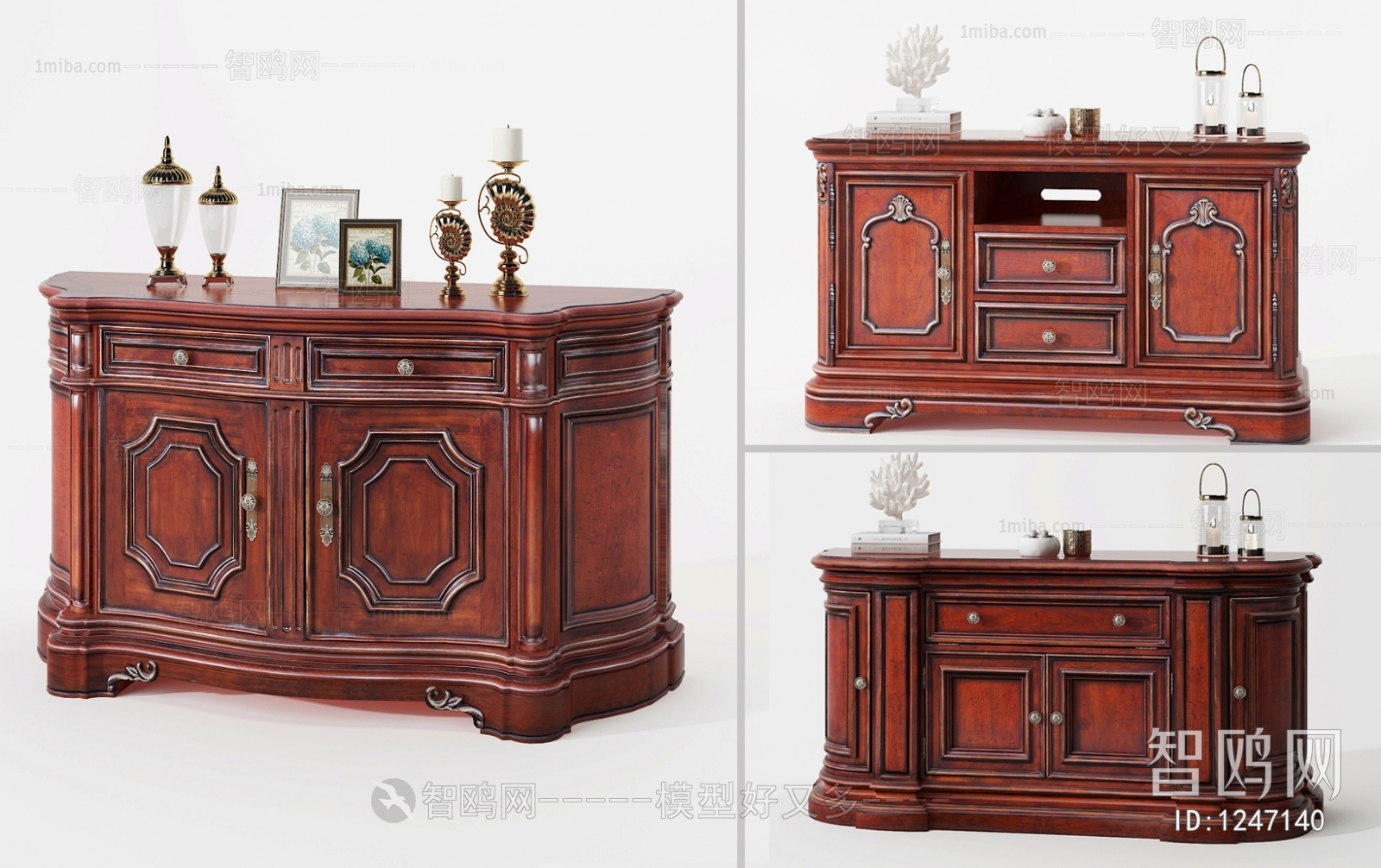 European Style Decorative Cabinet