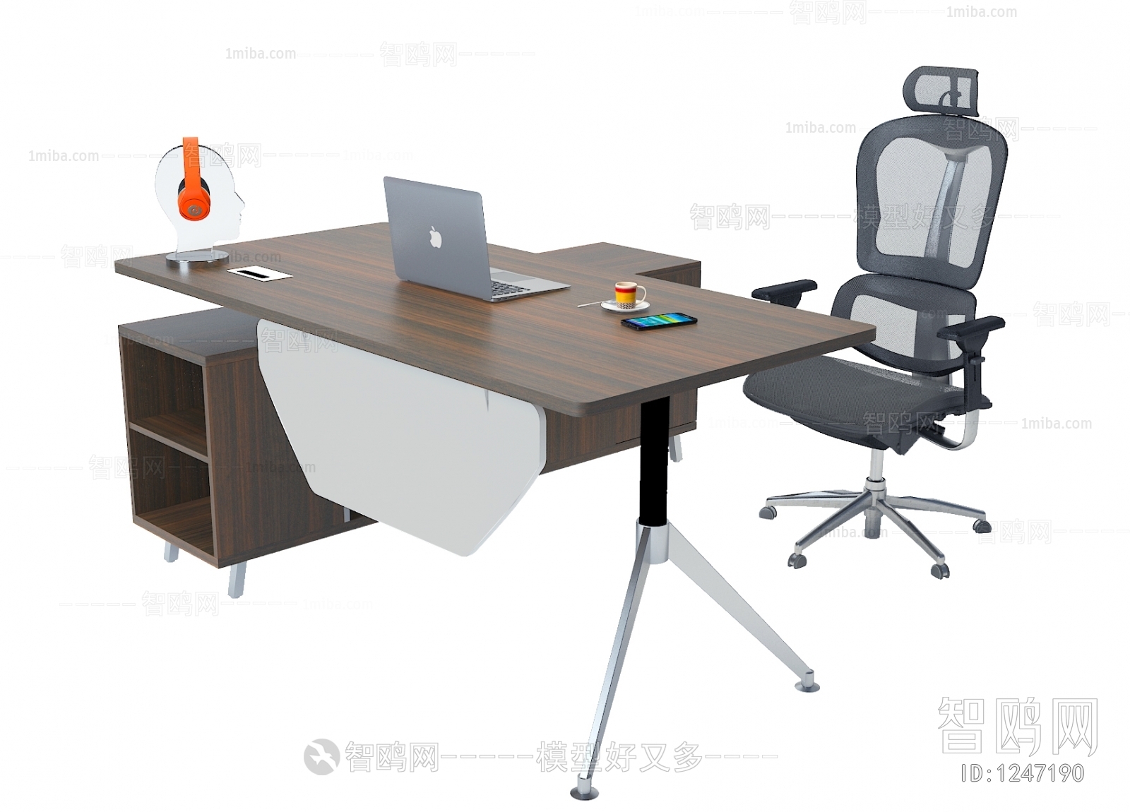 Modern Manager's Desk