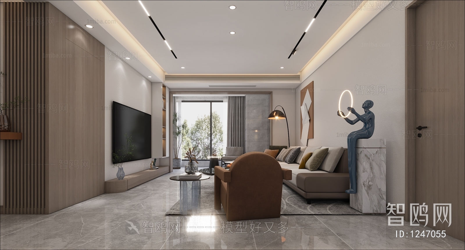 Modern A Living Room