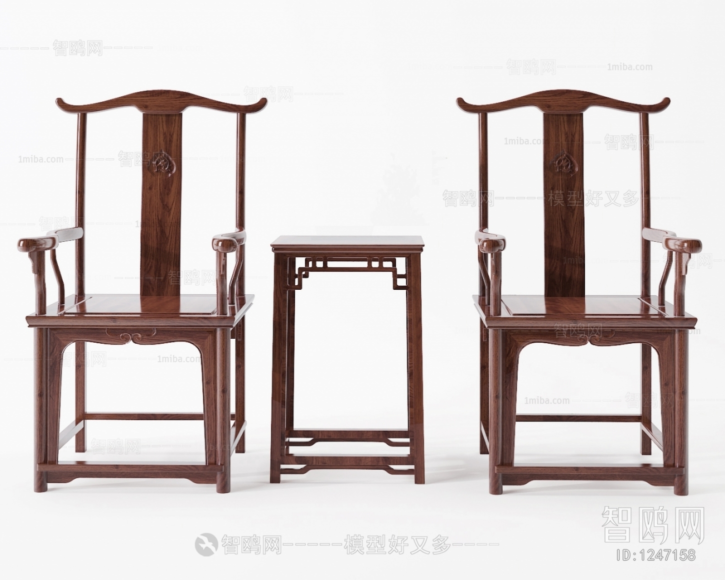 New Chinese Style Lounge Chair