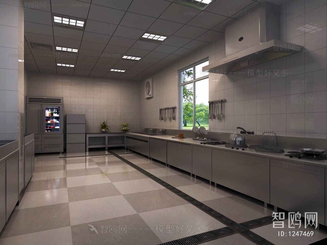 Modern Central Kitchen