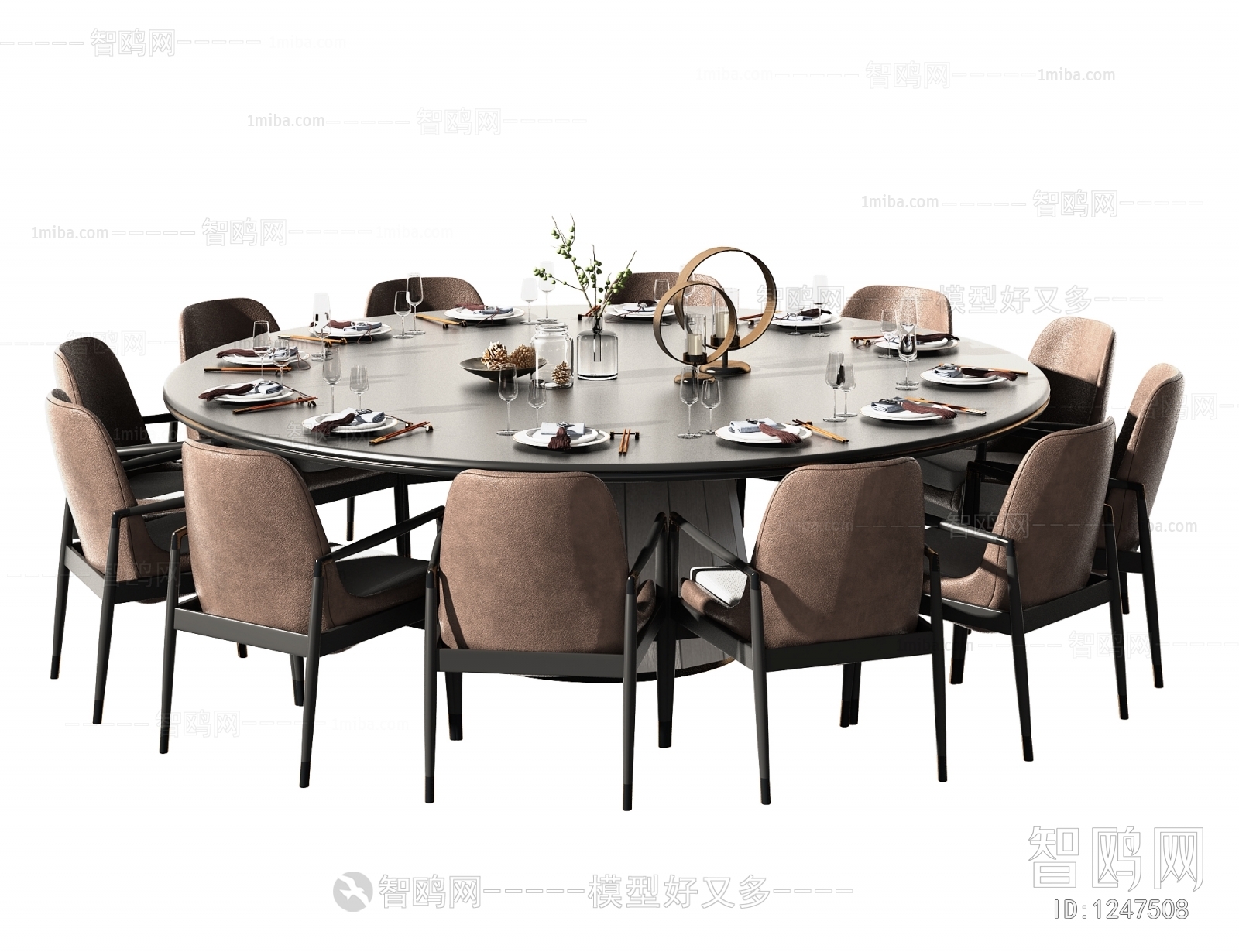 New Chinese Style Dining Table And Chairs