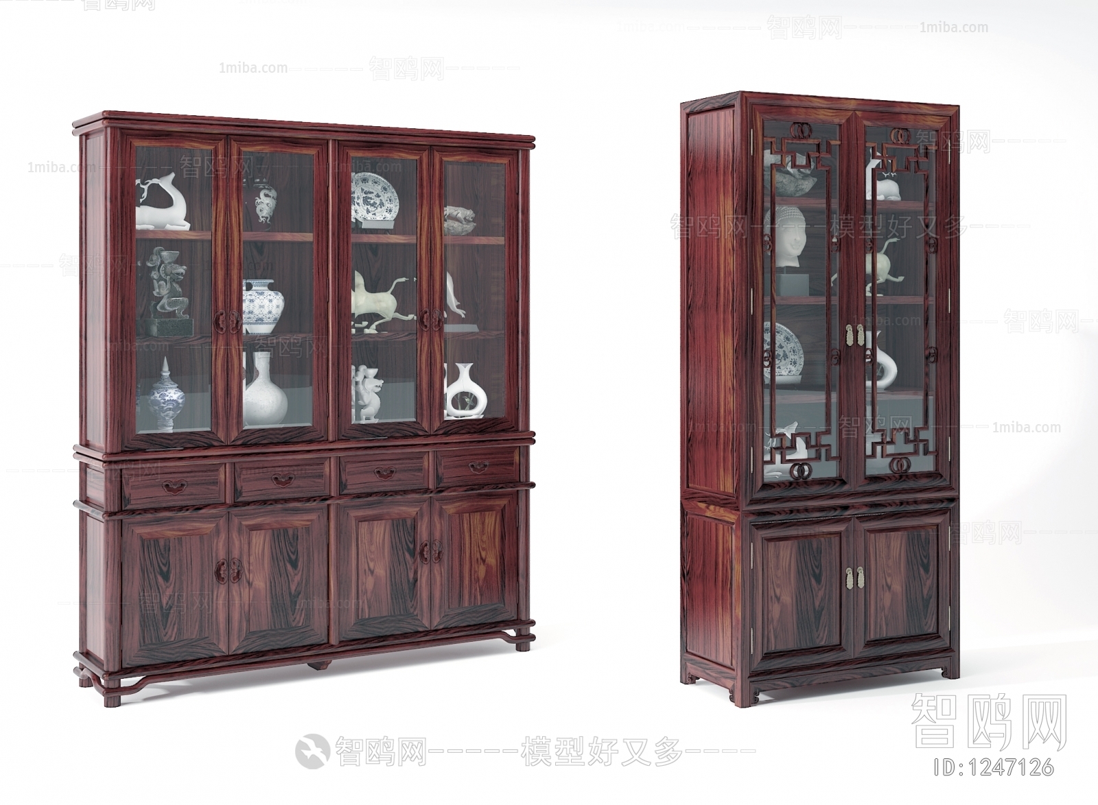 Chinese Style Decorative Cabinet