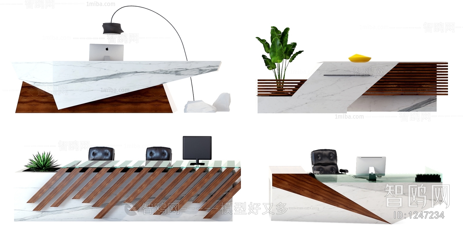 Modern The Reception Desk