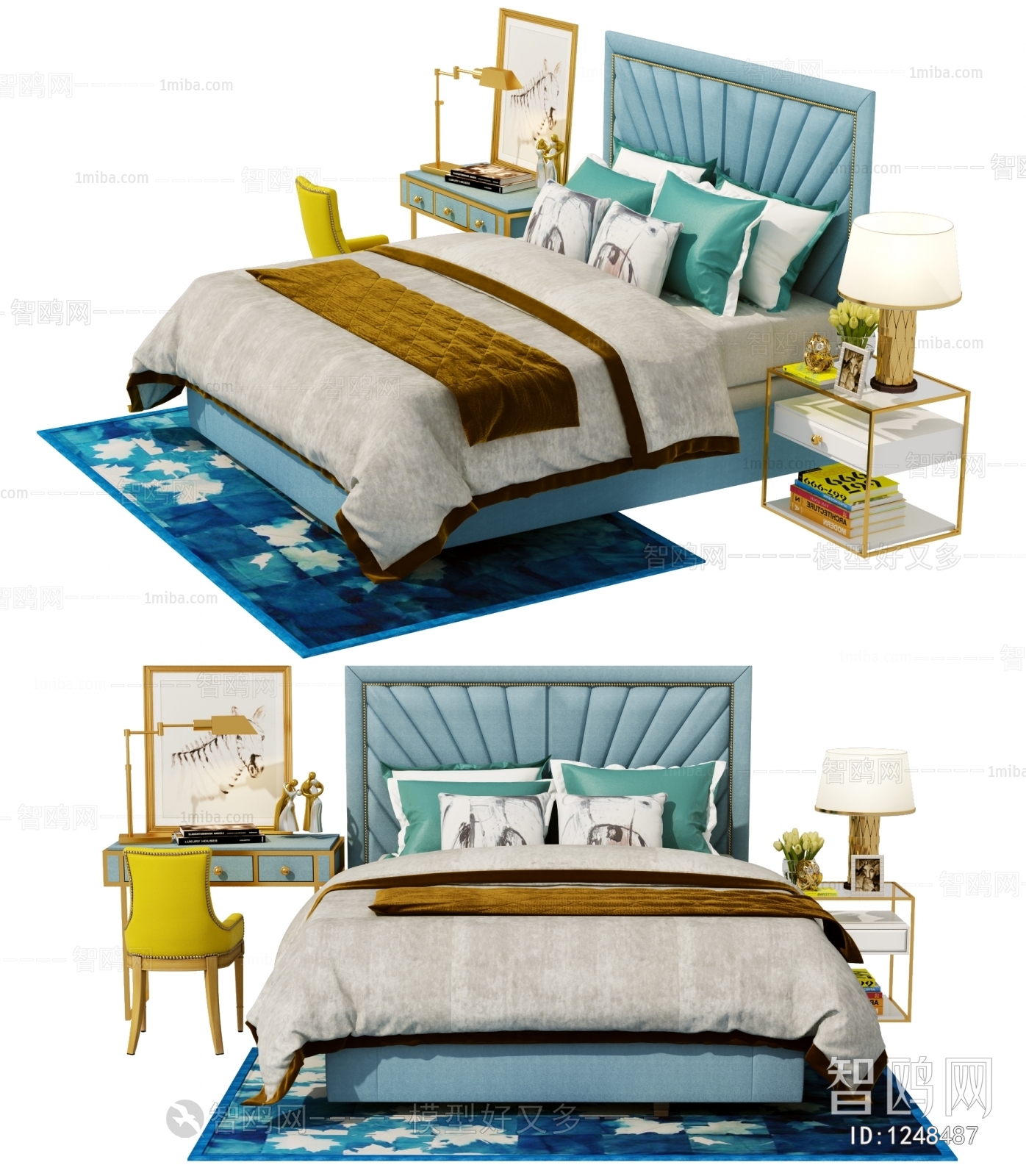 American Style Double Bed