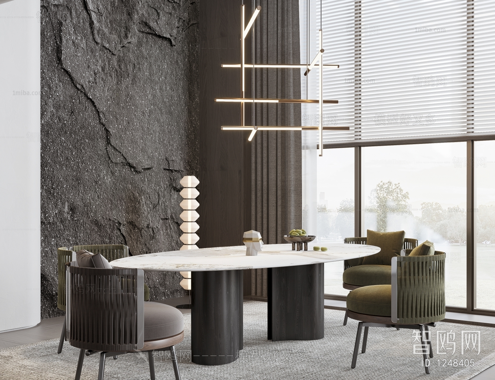 米洛提 Minotti 现代餐厅