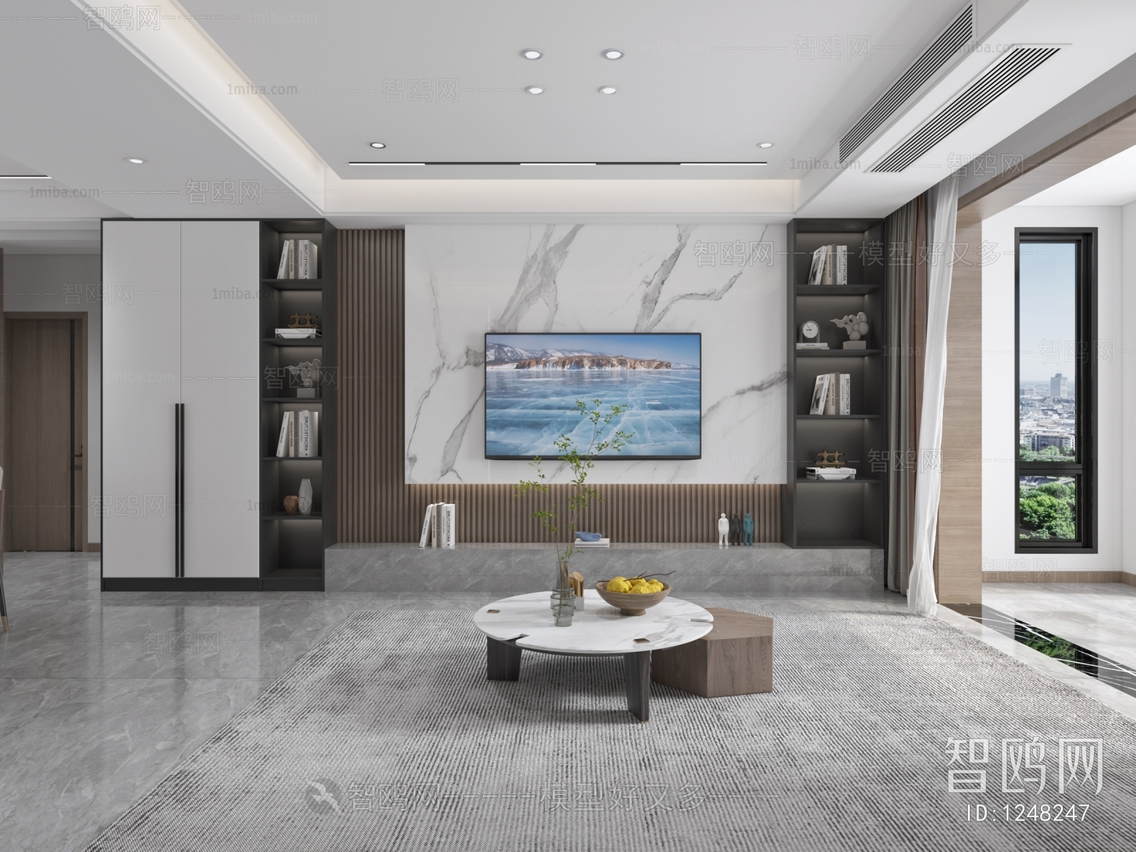 Modern A Living Room