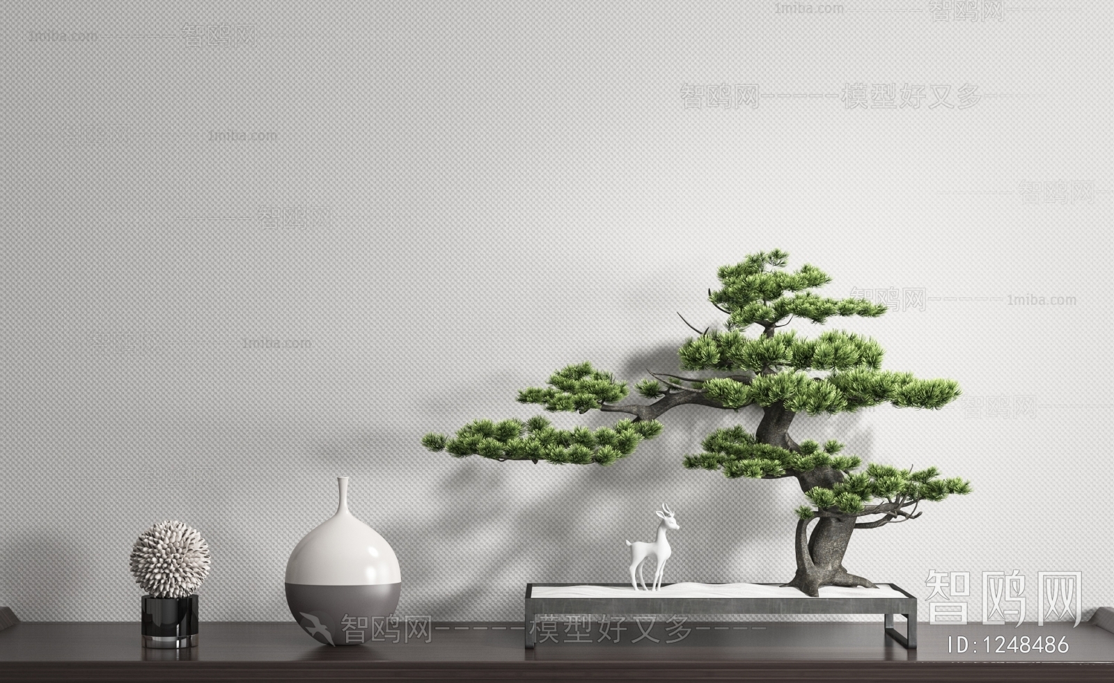 New Chinese Style Bonsai