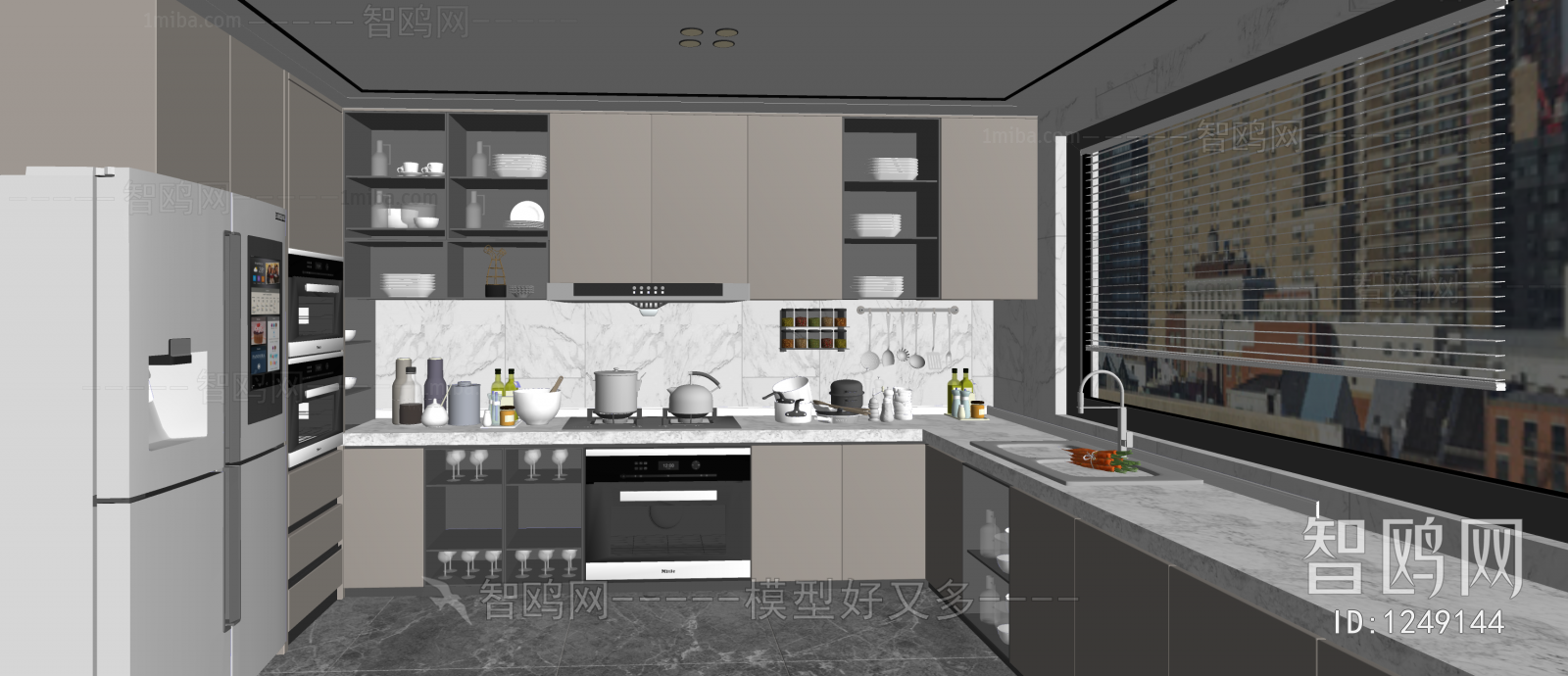 Modern The Kitchen