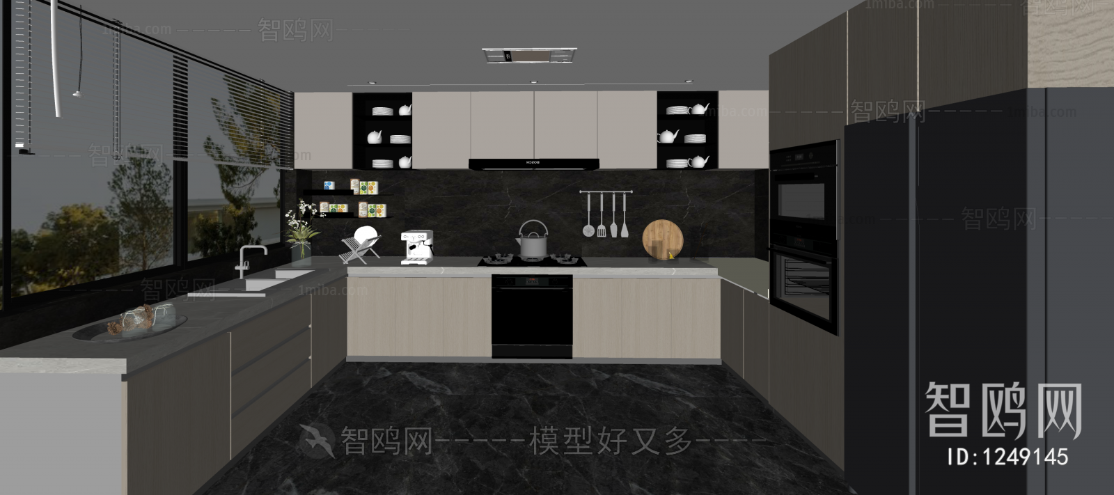 Modern The Kitchen