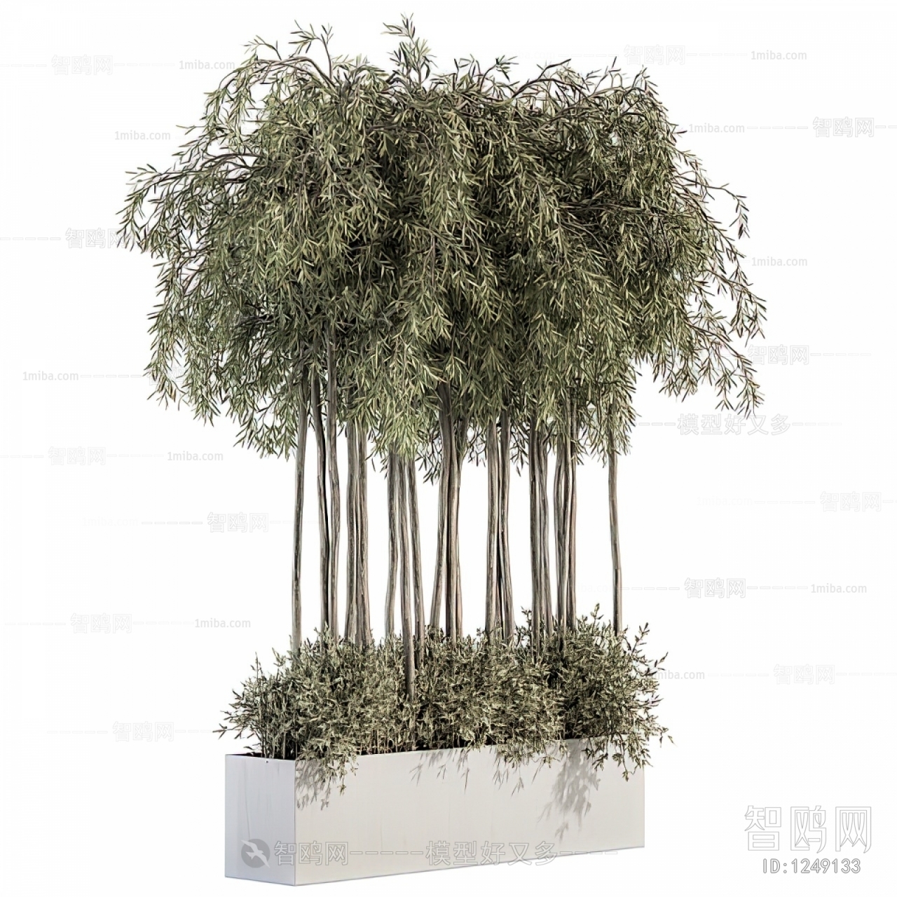 Modern Shrubbery