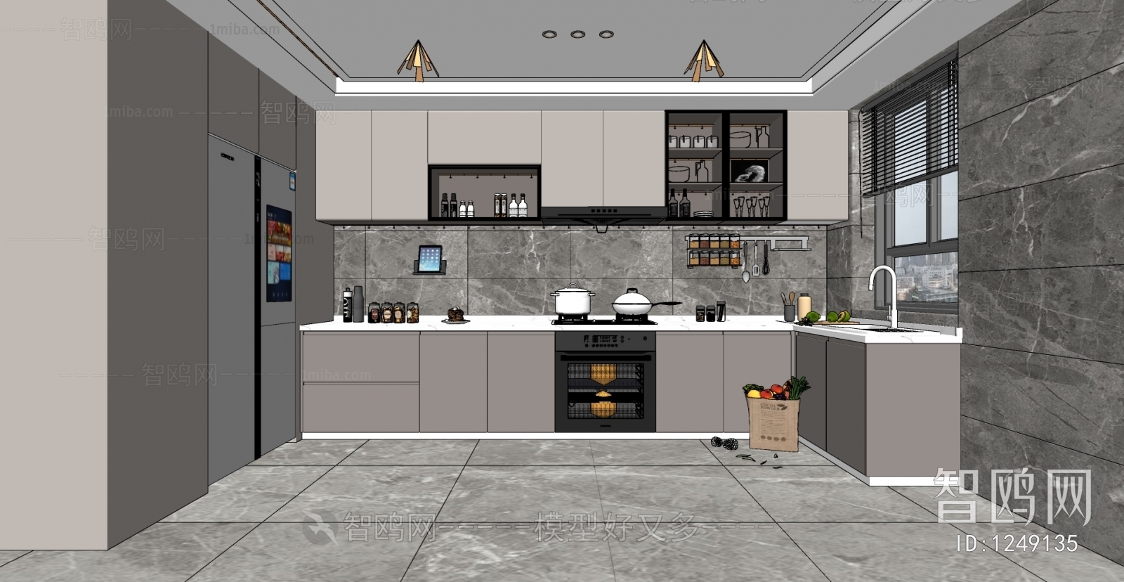 Modern The Kitchen