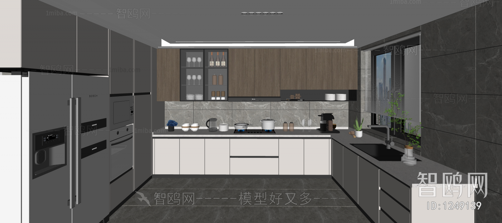 Modern The Kitchen