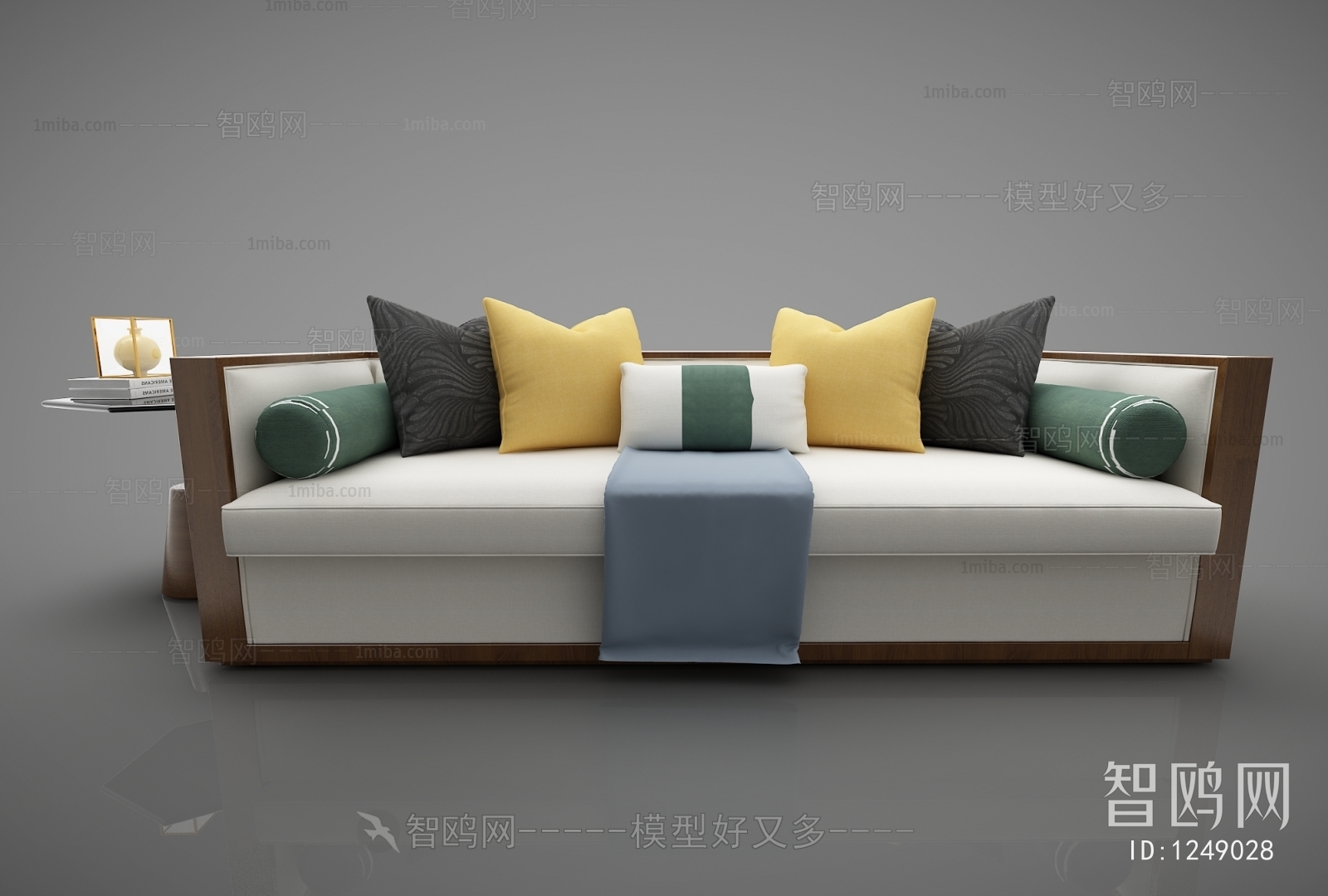 New Chinese Style Multi Person Sofa