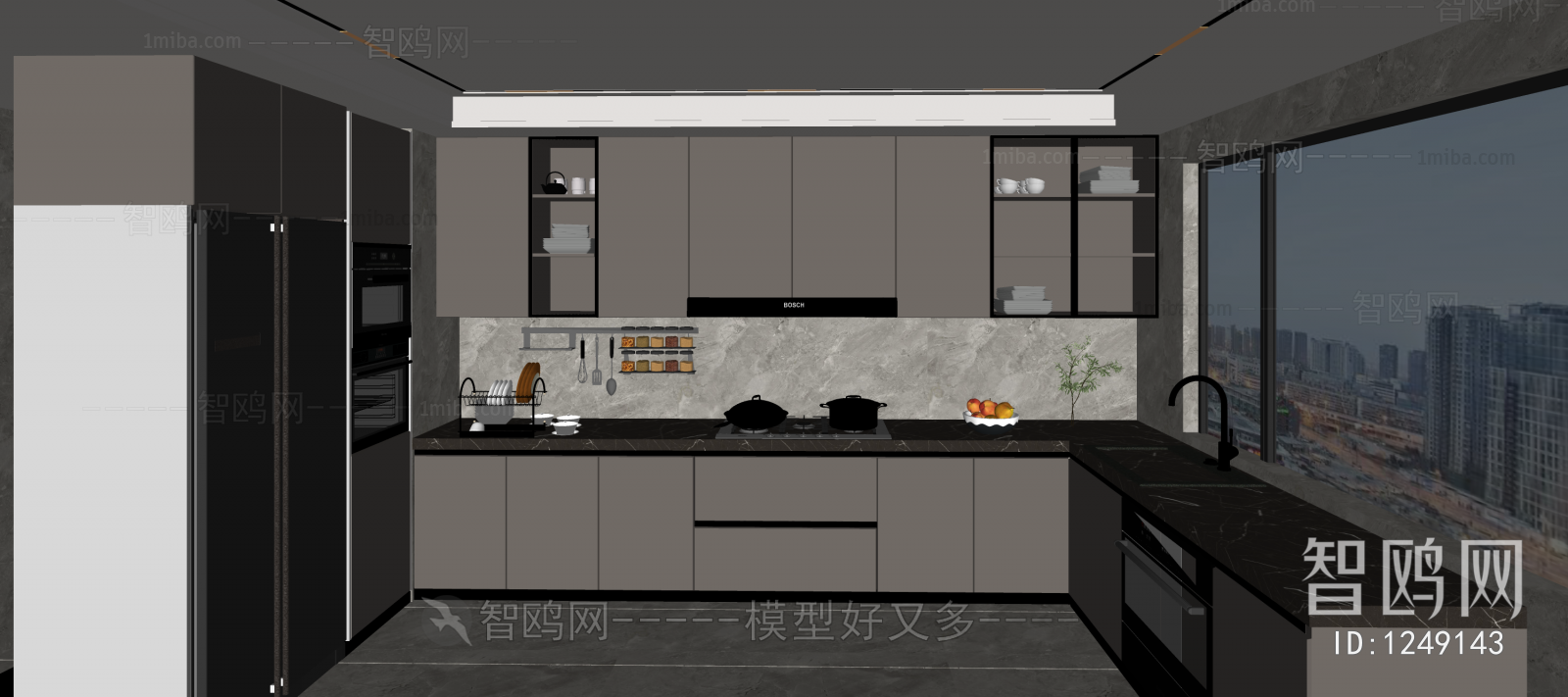 Modern The Kitchen