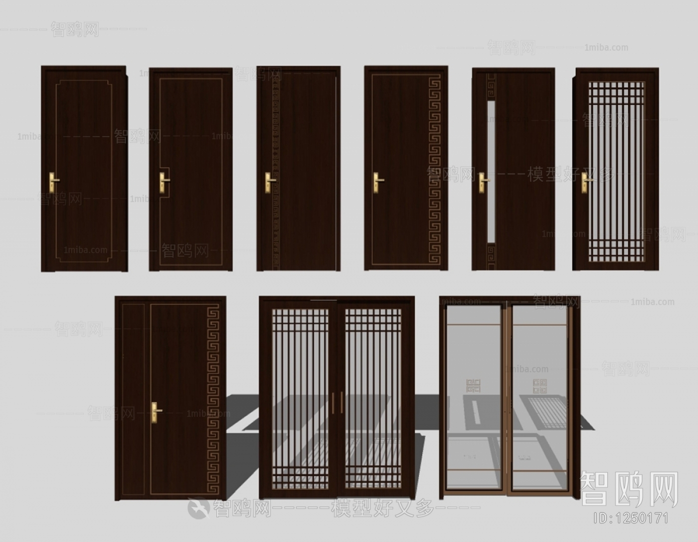 New Chinese Style Door