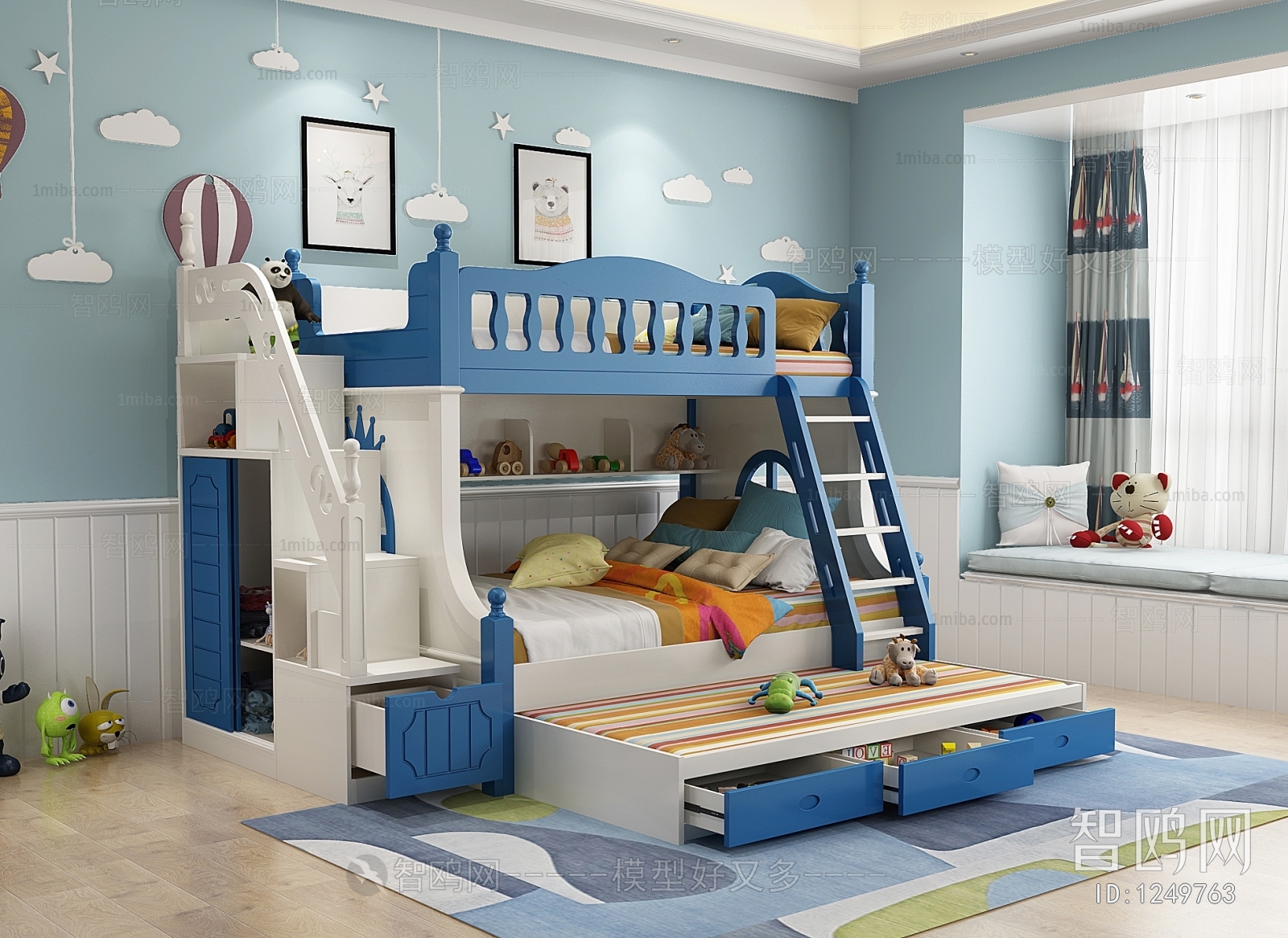 Modern Bunk Bed