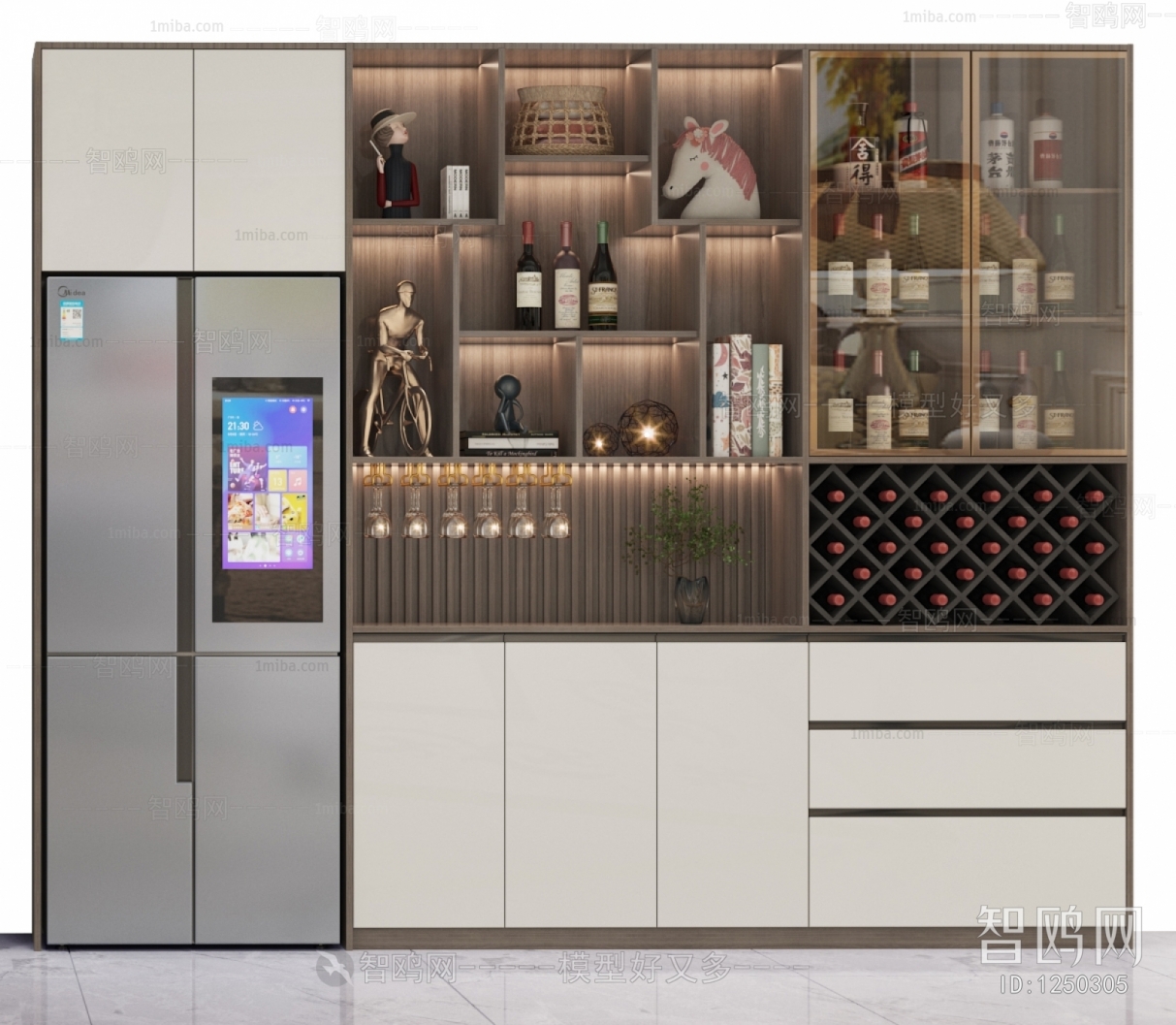 Modern Wine Cabinet