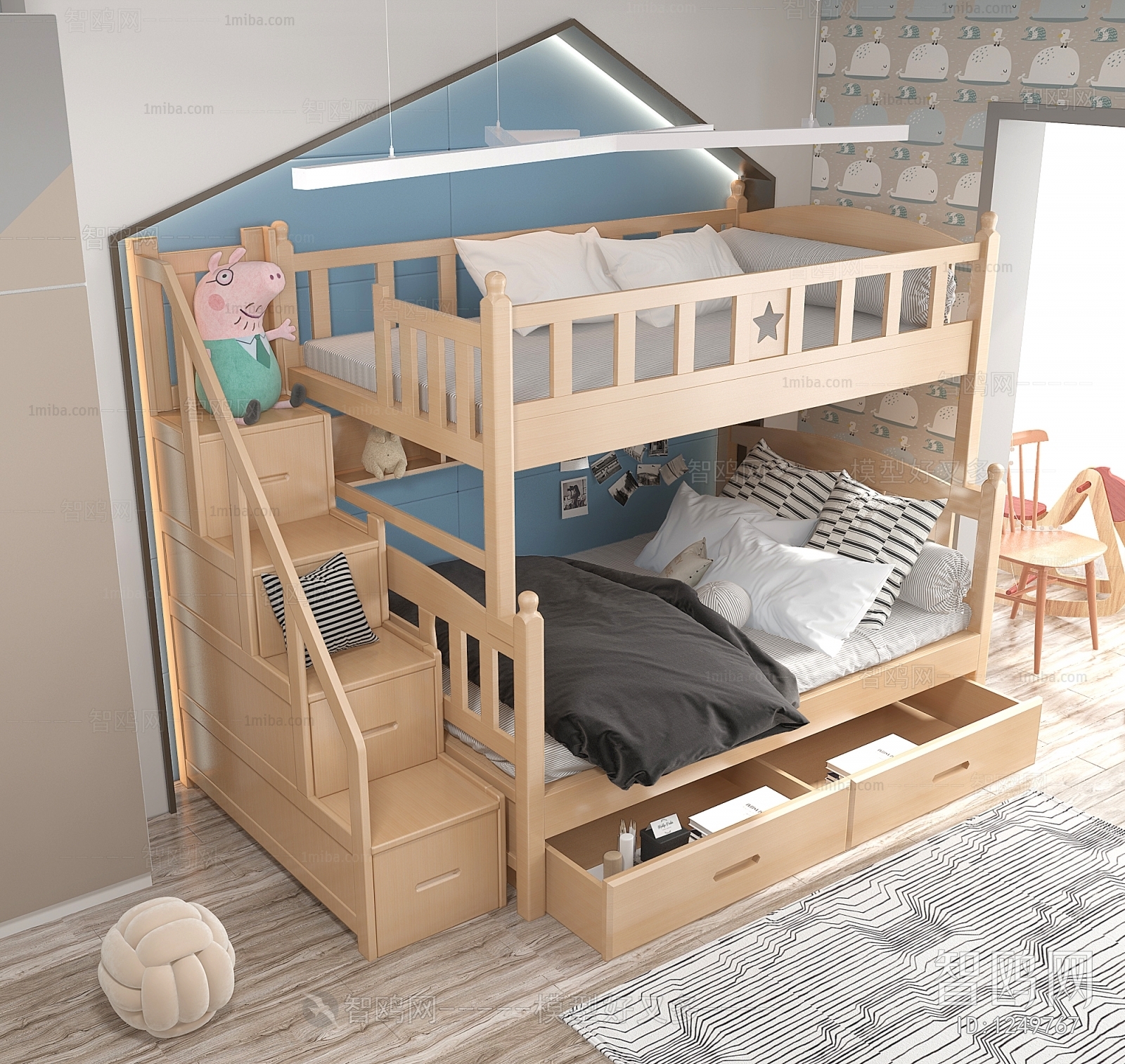 Modern Bunk Bed