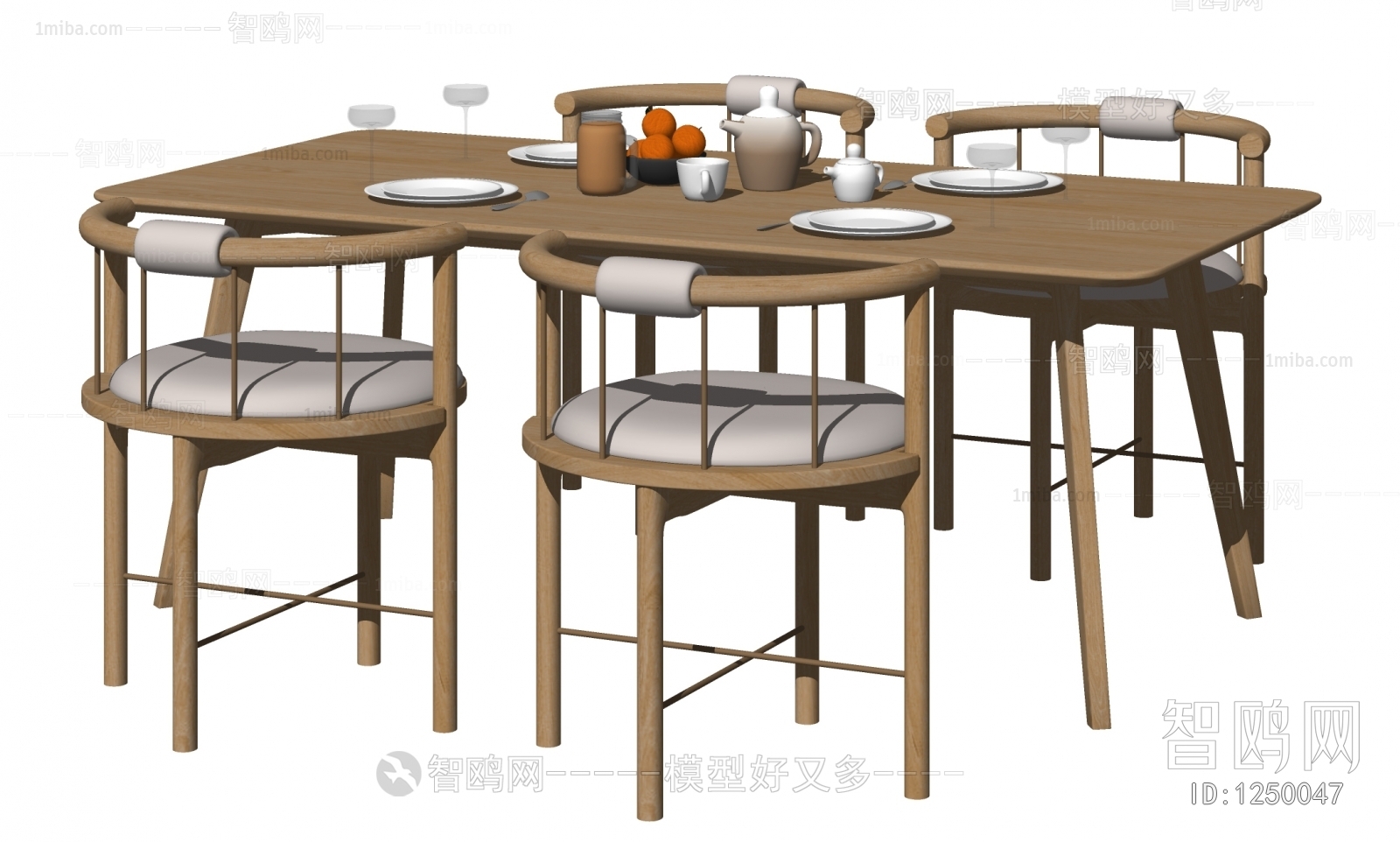 Nordic Style Dining Table And Chairs