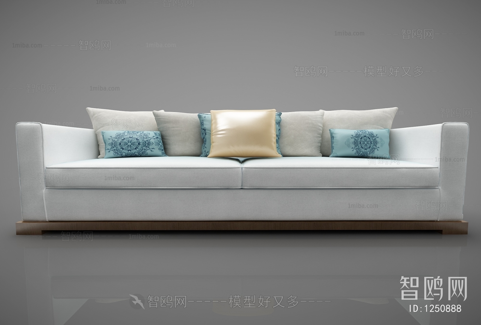 New Chinese Style A Sofa For Two