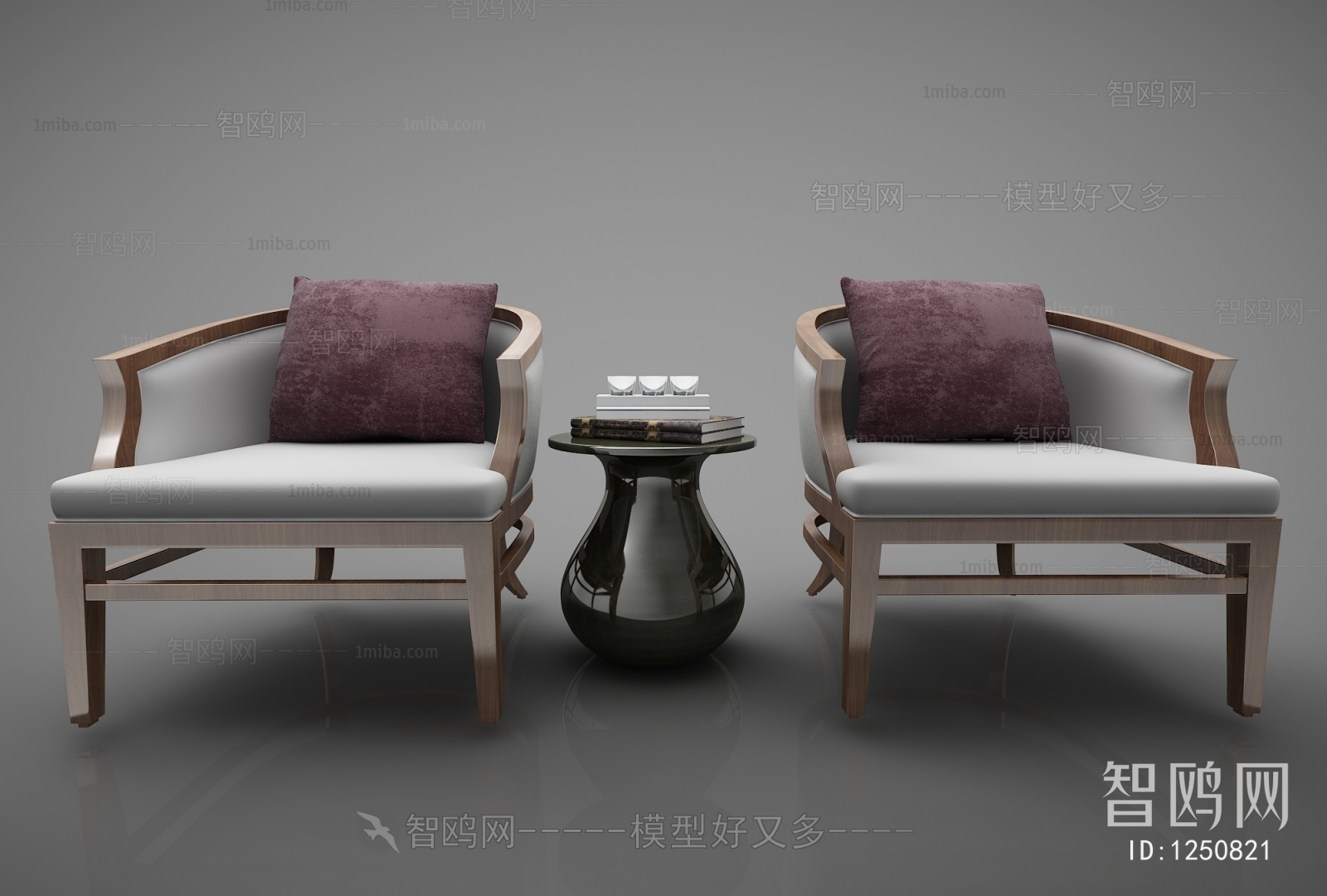 New Chinese Style Lounge Chair