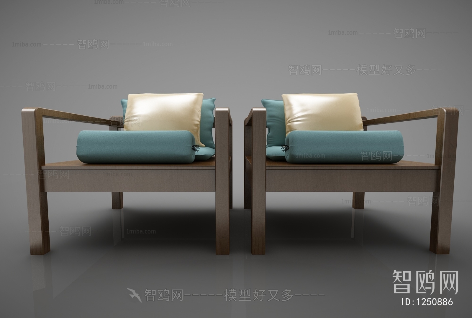 New Chinese Style Lounge Chair