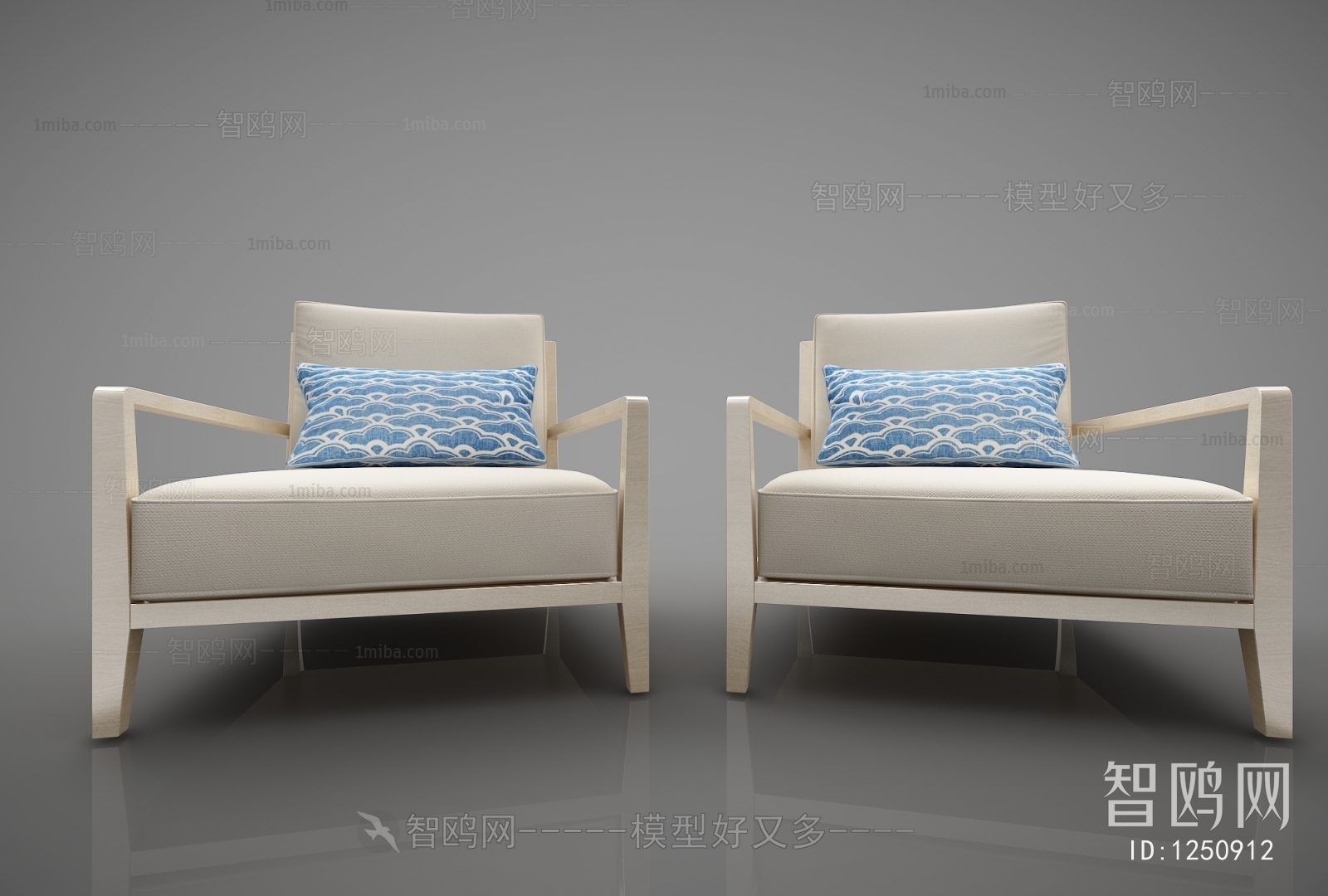 New Chinese Style Lounge Chair