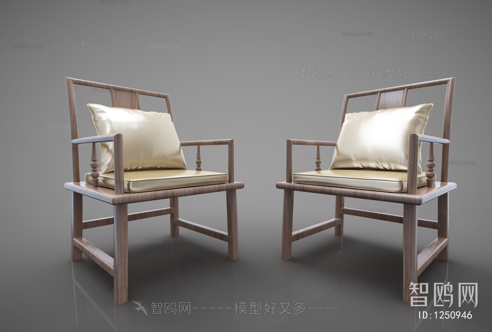 New Chinese Style Lounge Chair