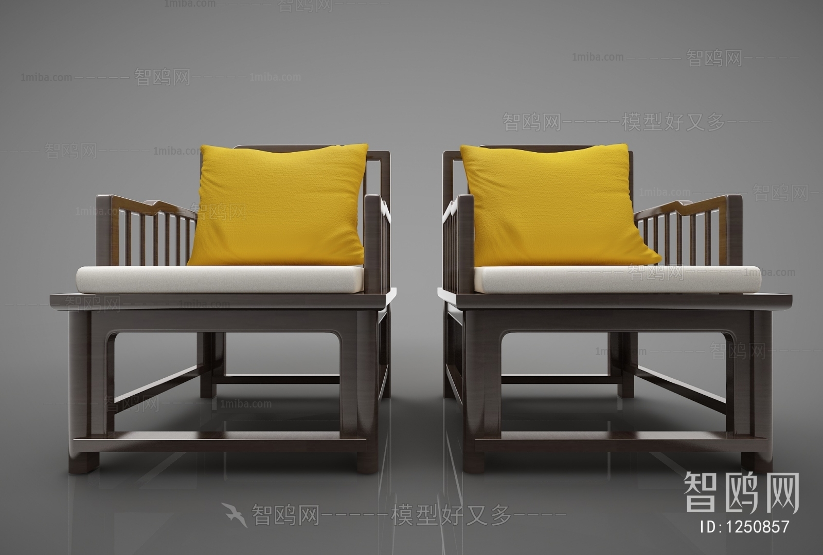 New Chinese Style Lounge Chair