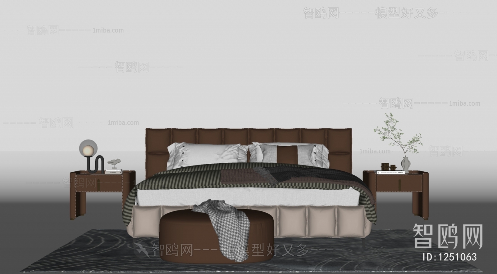 Modern Double Bed