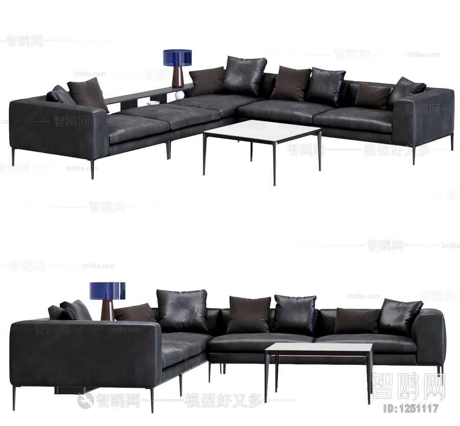 Modern Multi Person Sofa