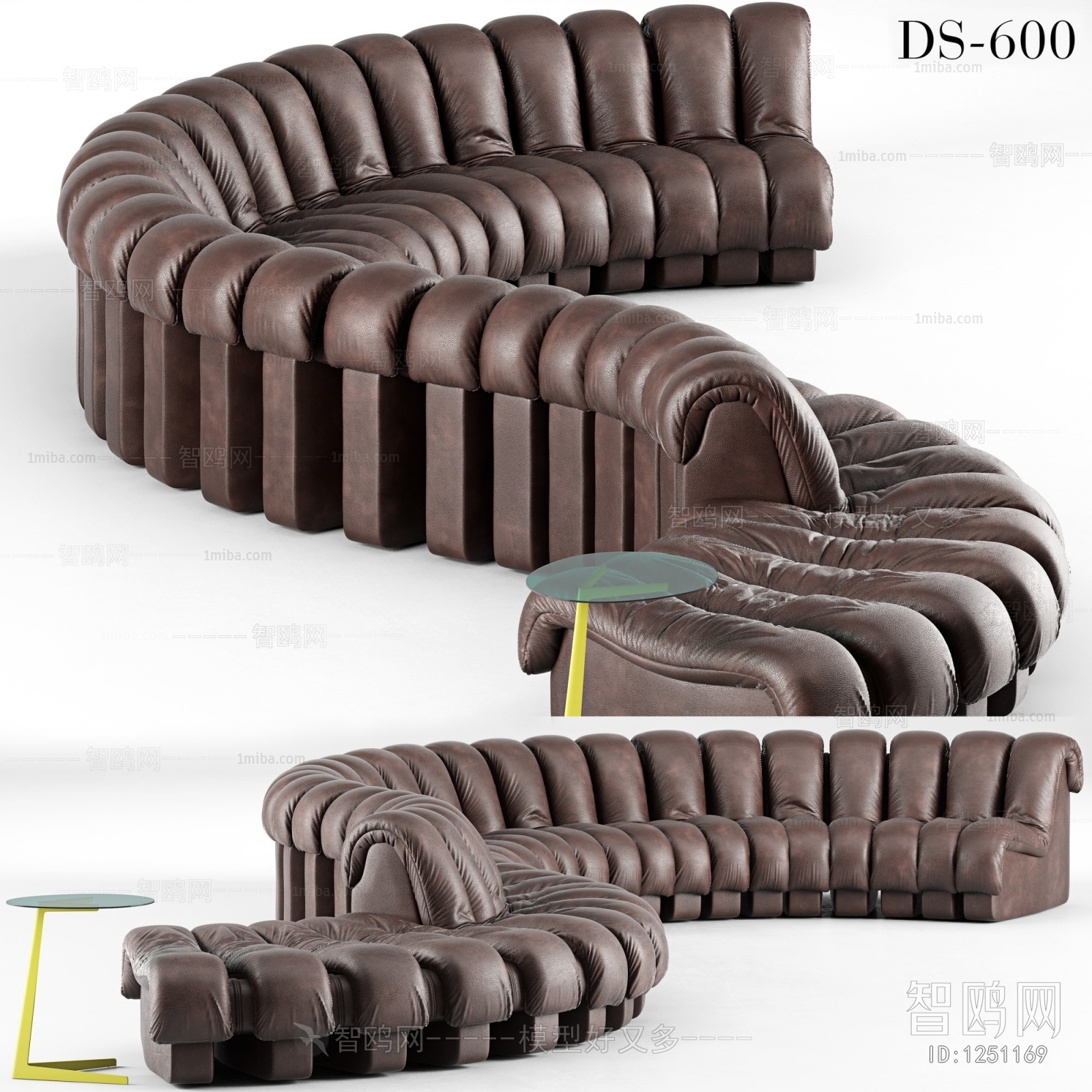 Modern Multi Person Sofa