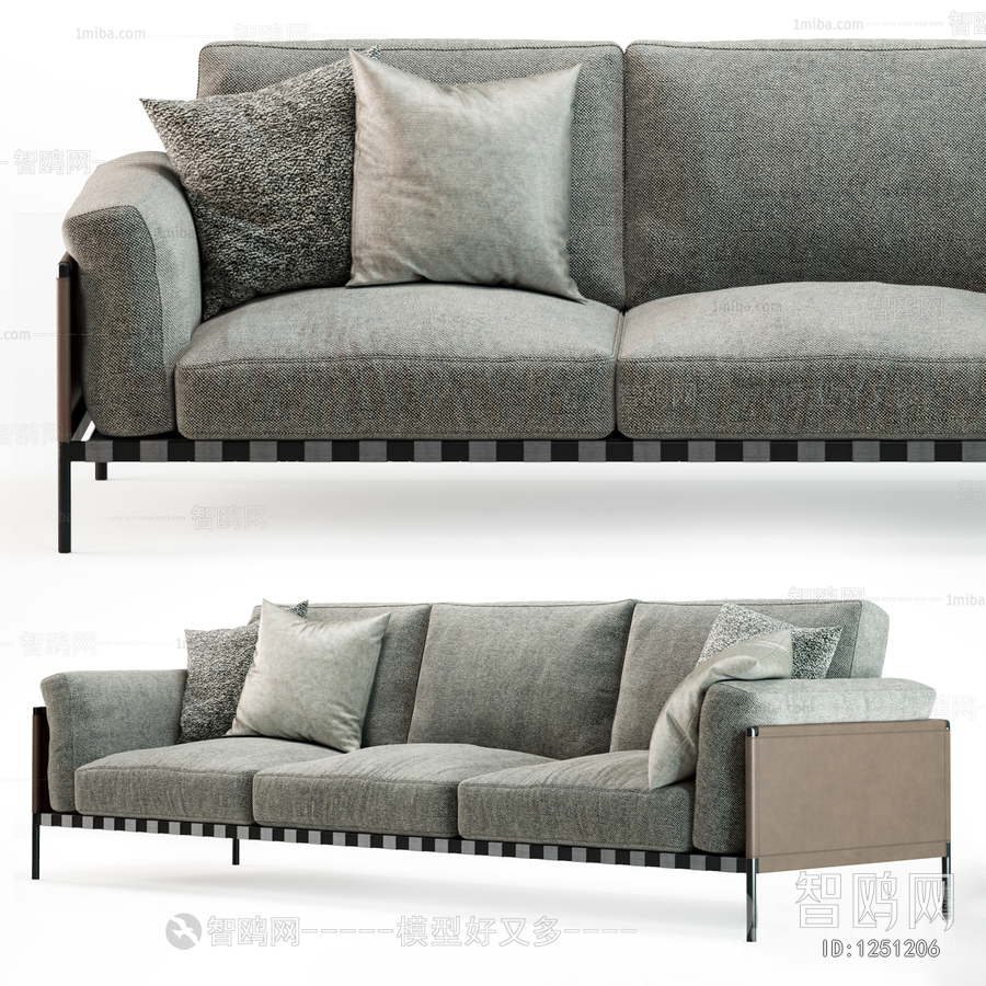 Modern Multi Person Sofa