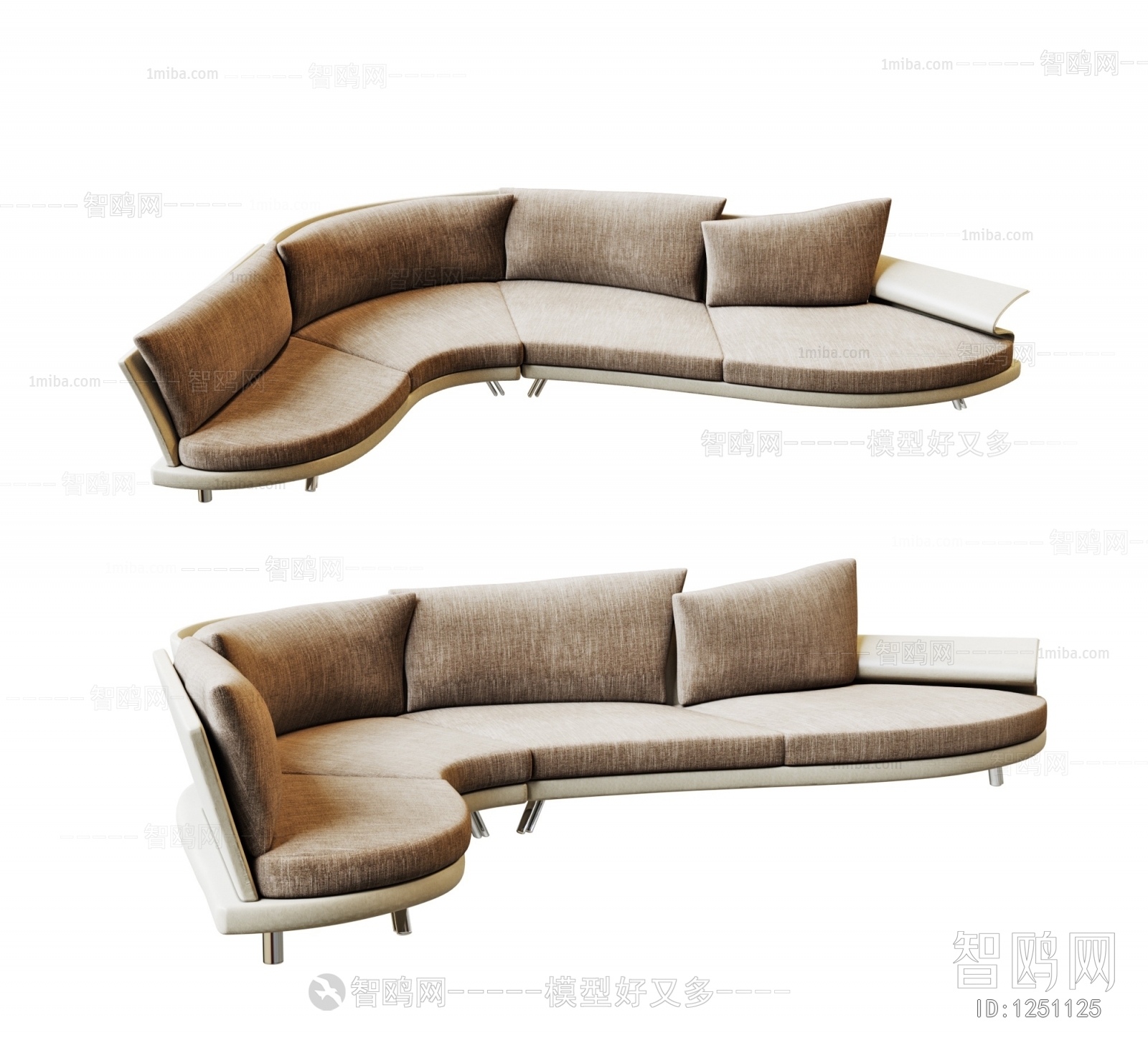 Modern Multi Person Sofa