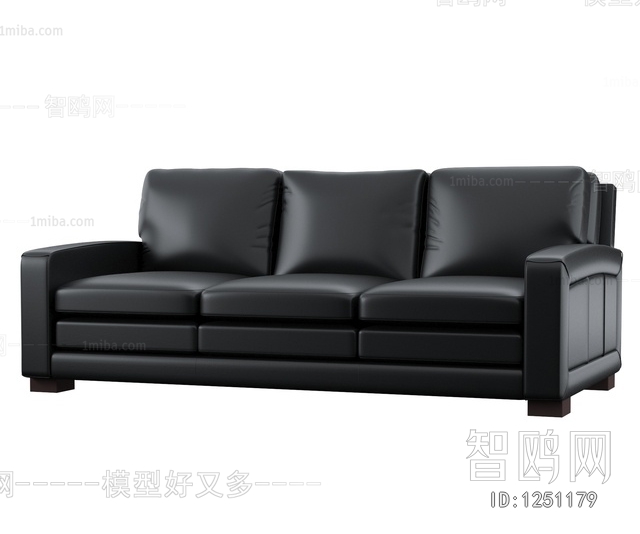 Modern Three-seat Sofa