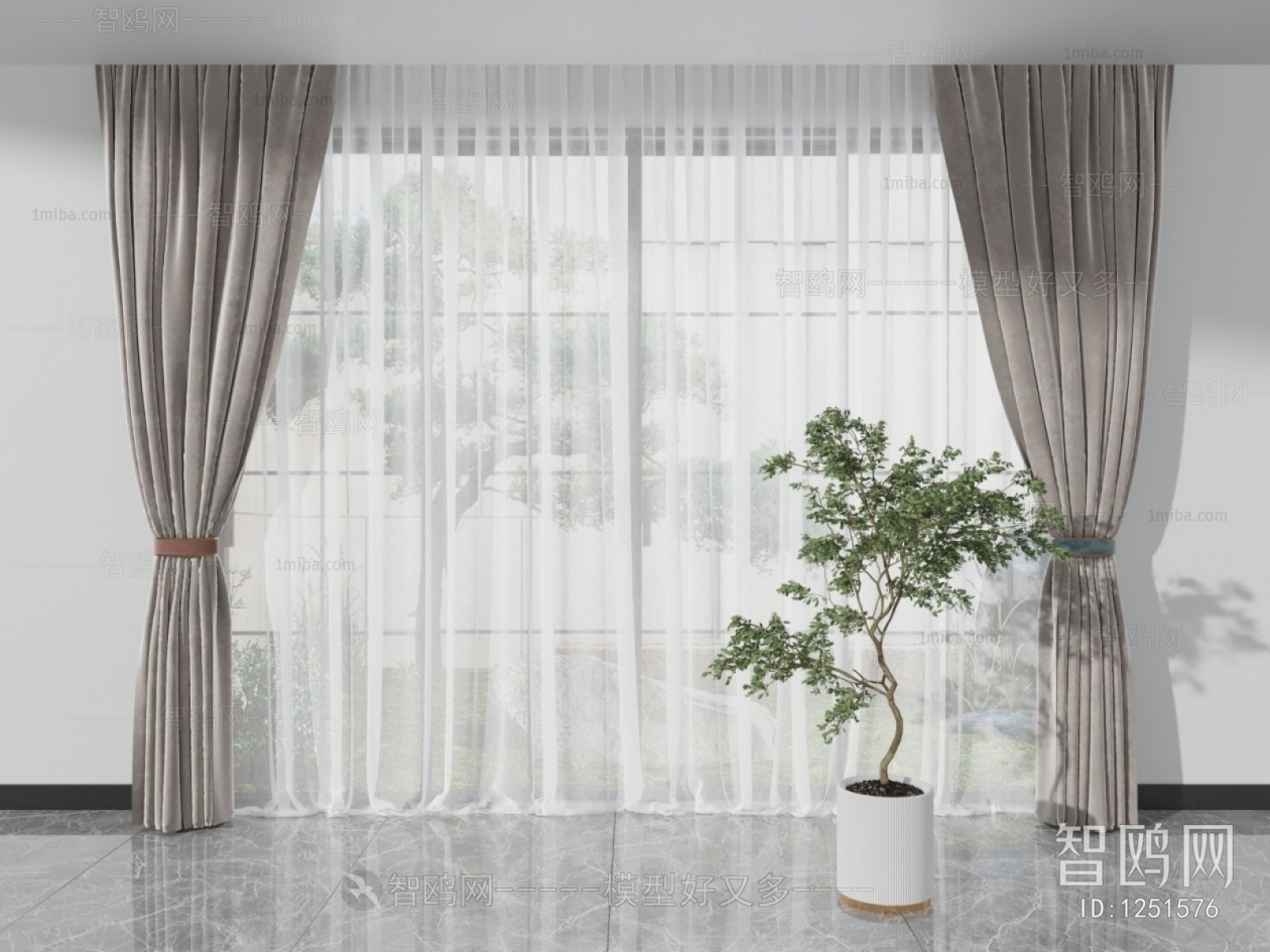 Modern The Curtain