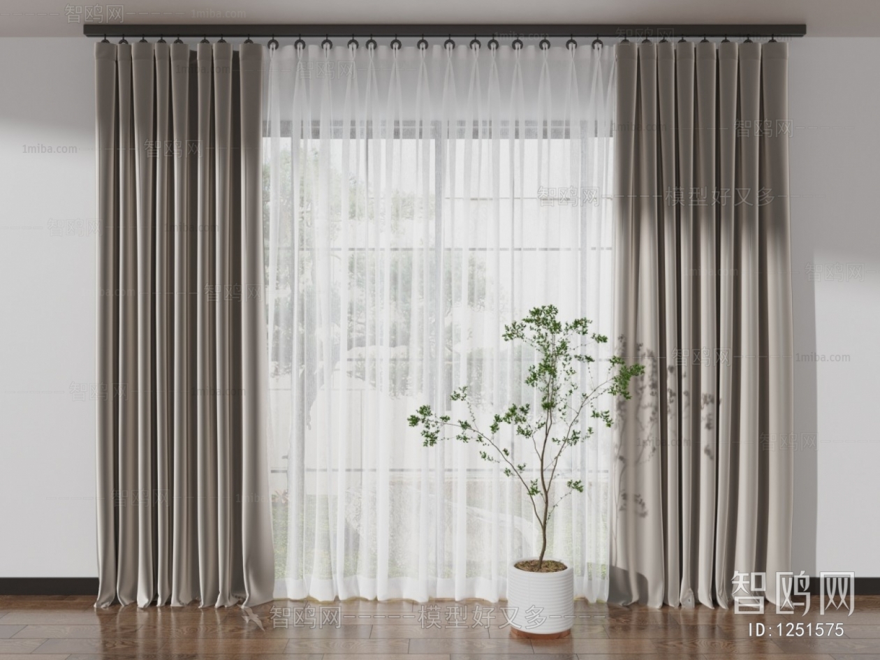 Modern The Curtain