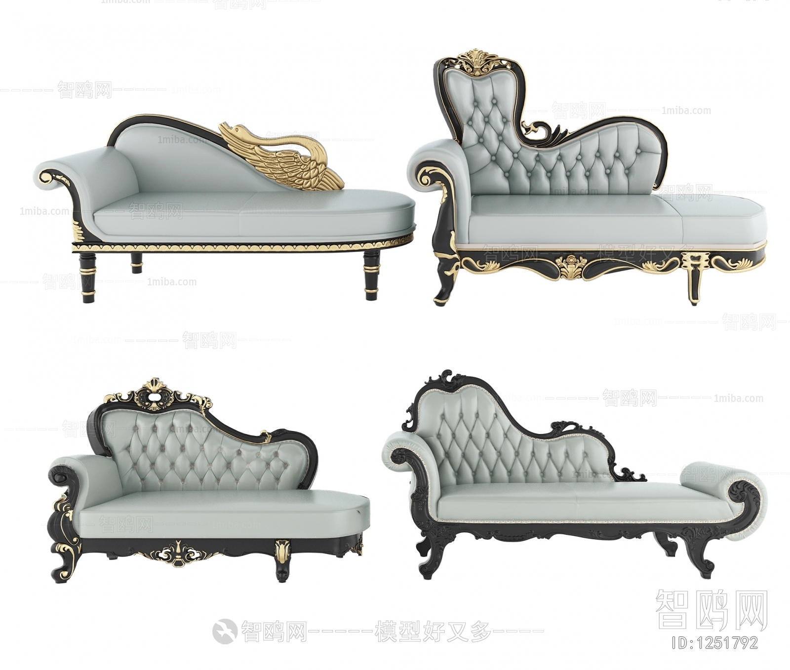 European Style Noble Concubine Chair