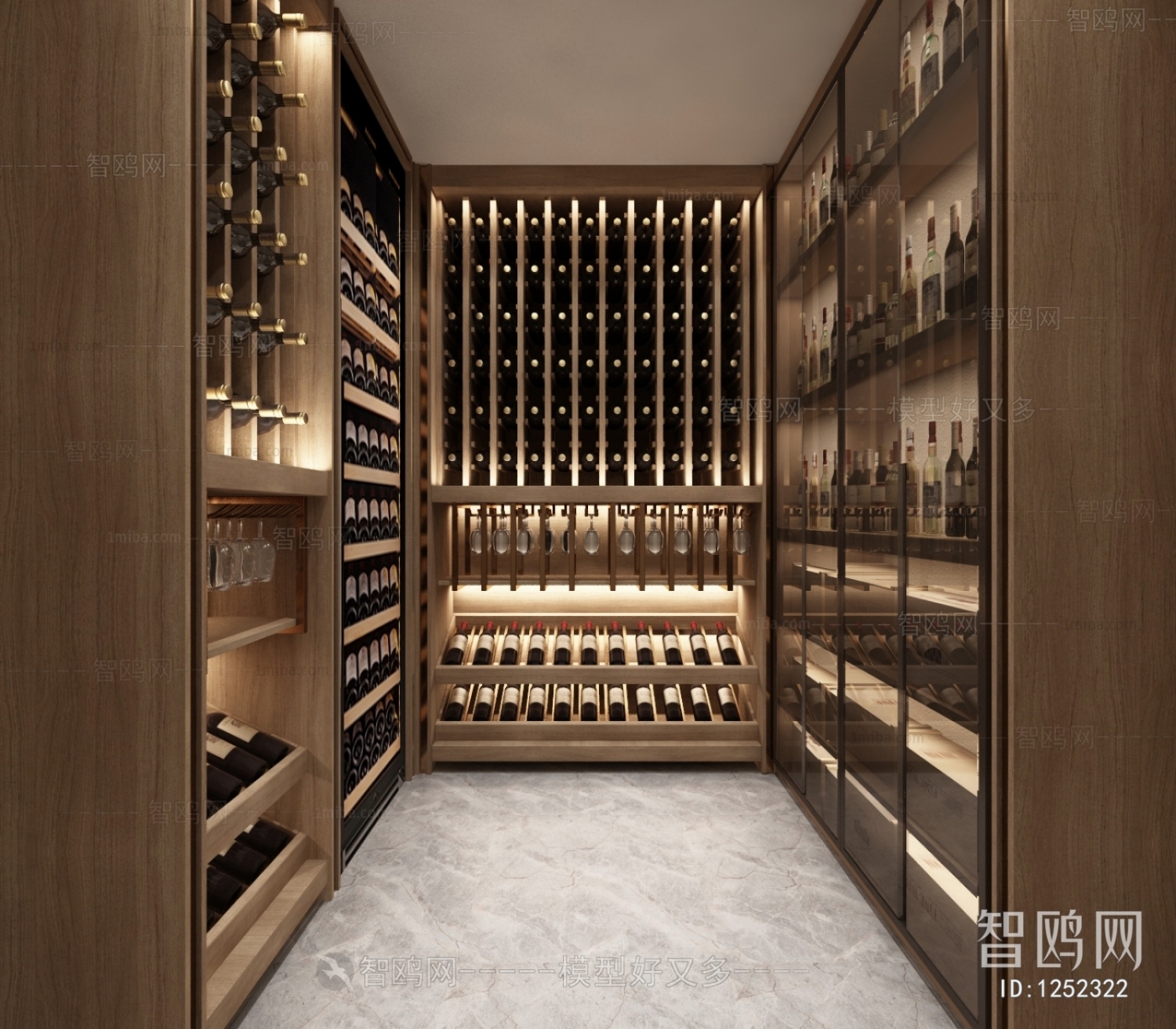 New Chinese Style Wine Cellar/Wine Tasting Room