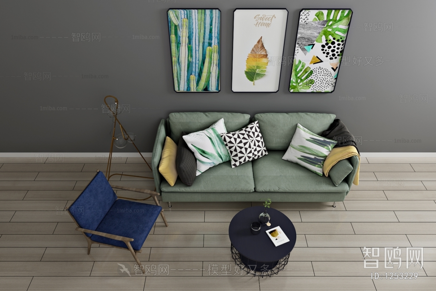 Nordic Style Sofa Combination