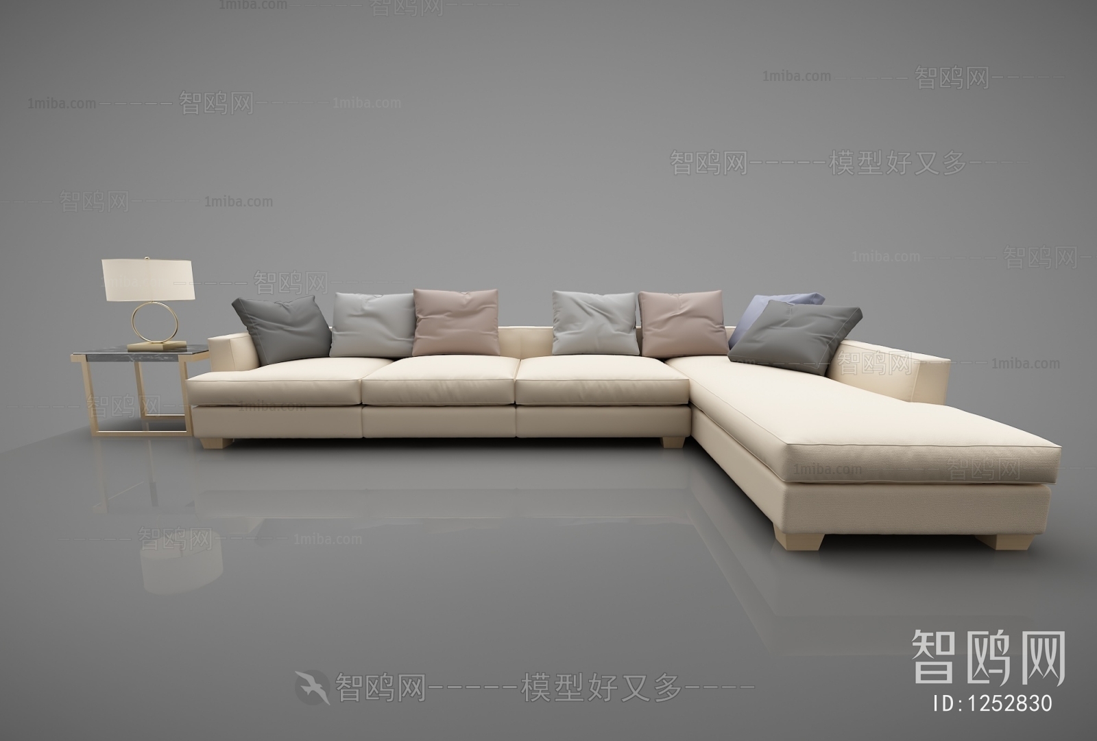 Modern Multi Person Sofa