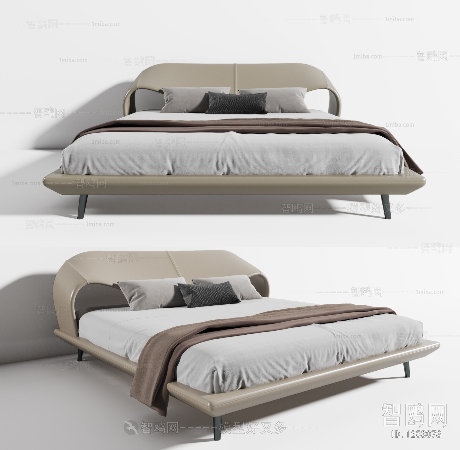 Modern Double Bed