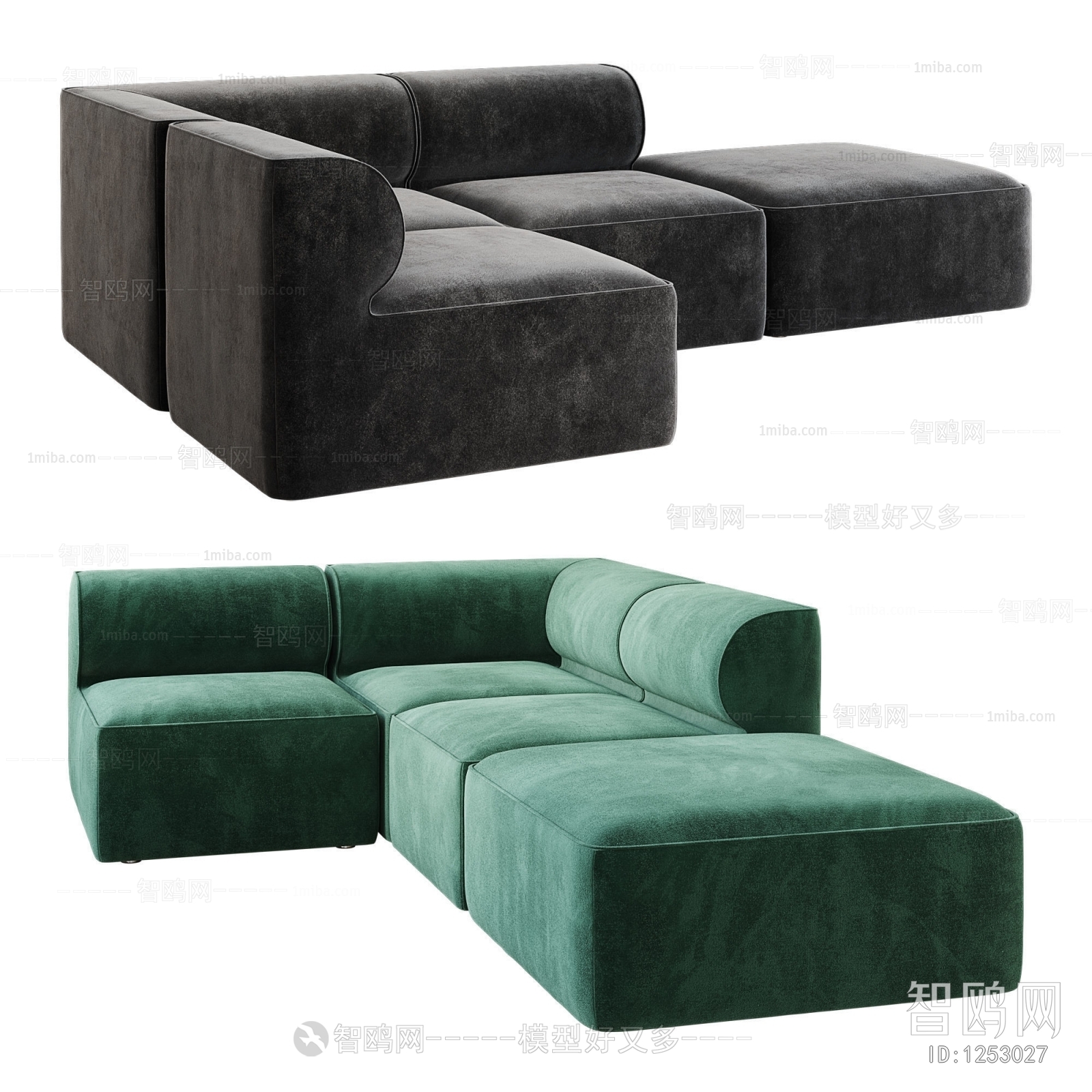 Modern Multi Person Sofa