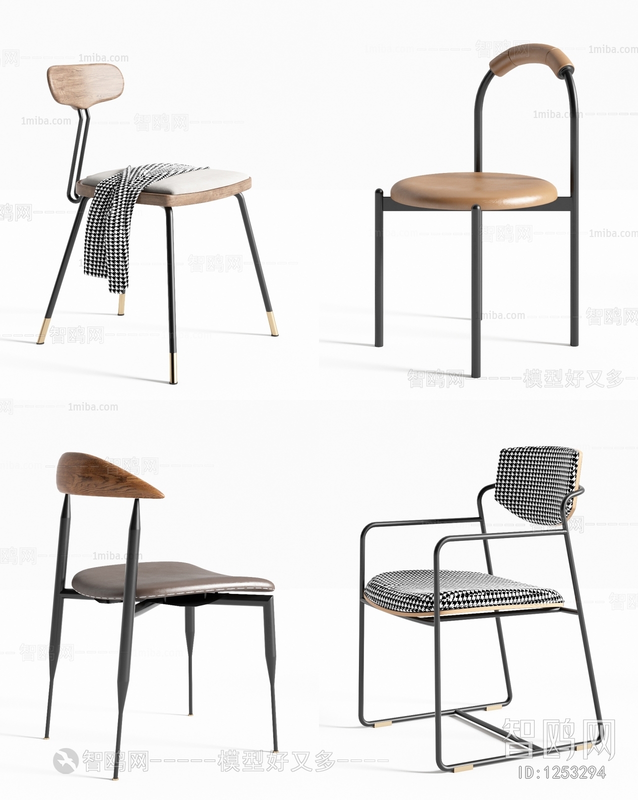 Nordic Style Single Chair