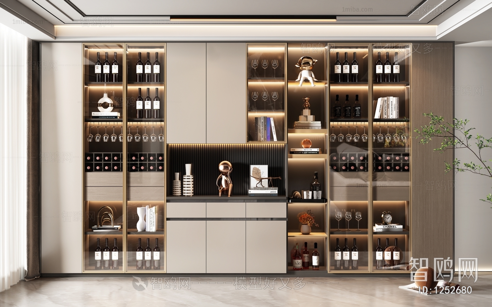 Modern Wine Cabinet