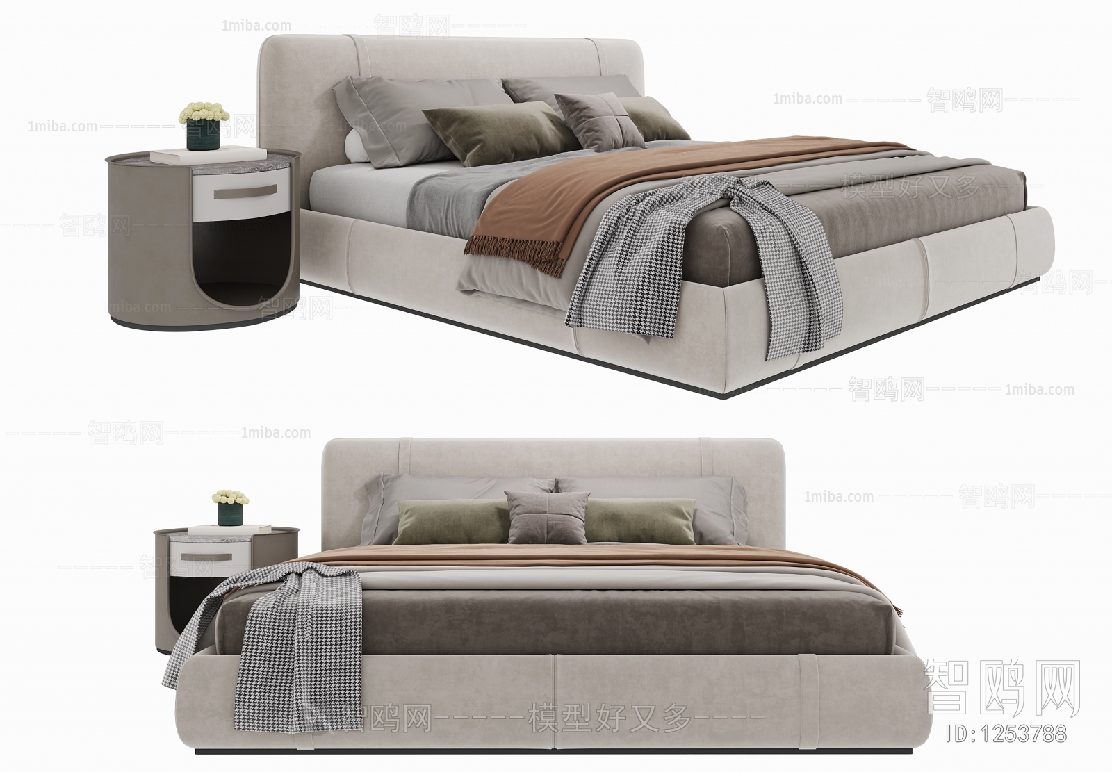 Modern Double Bed