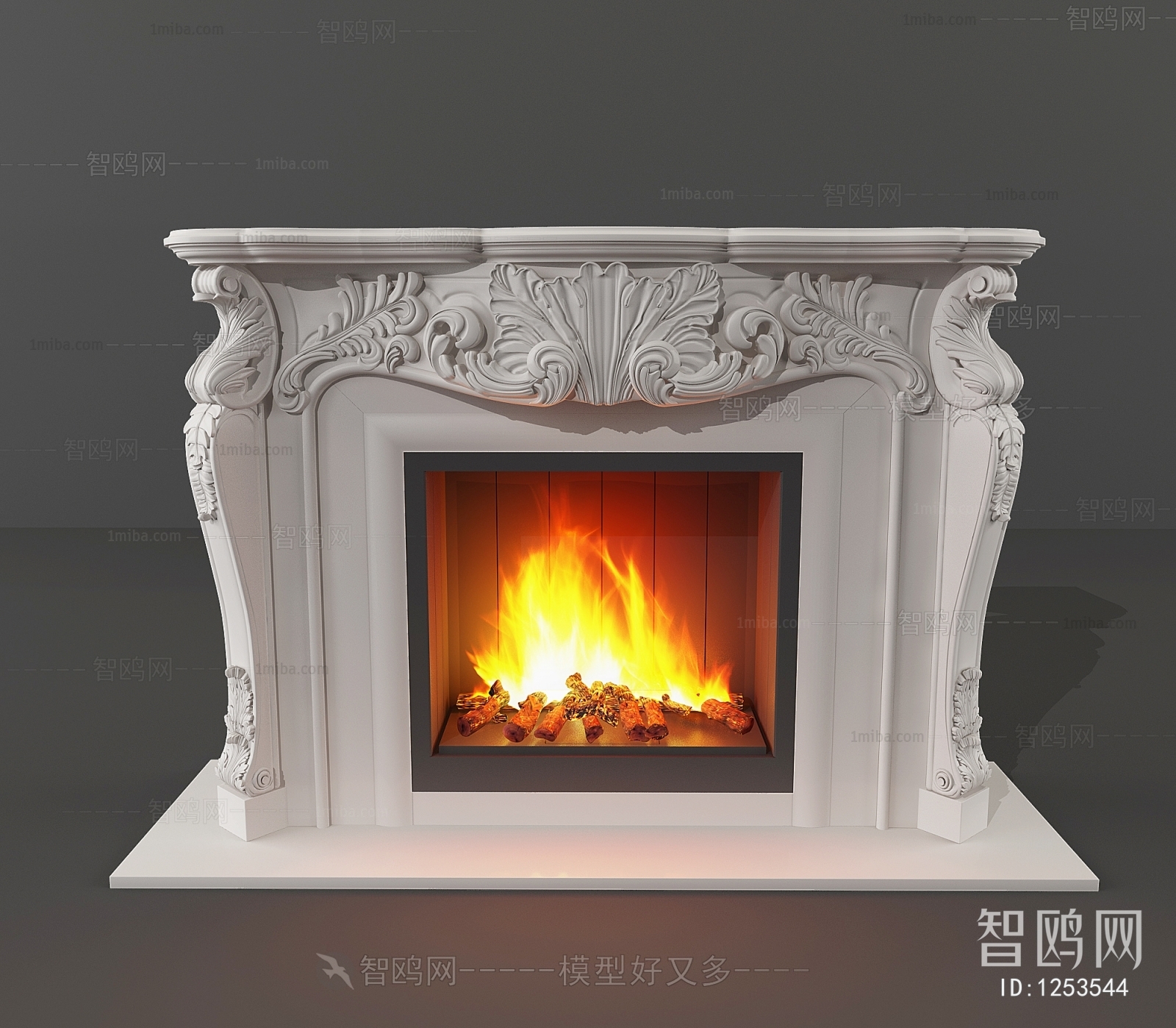 European Style Fireplace