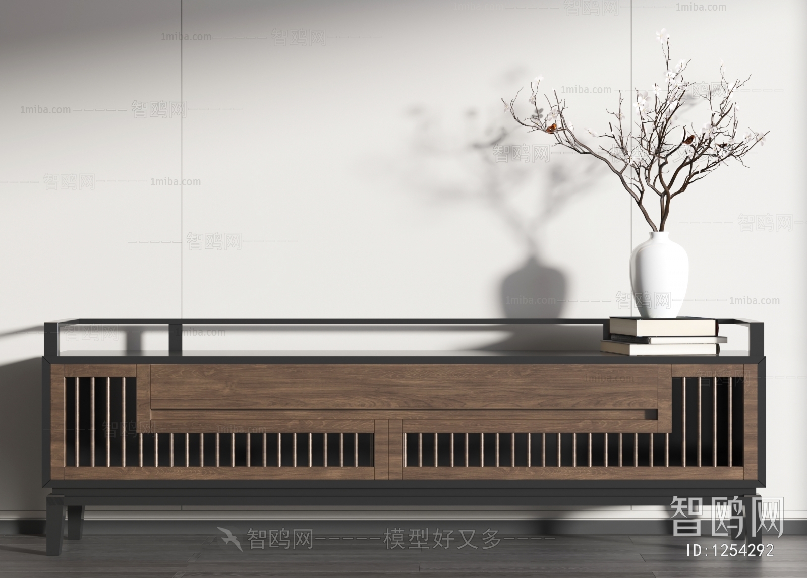 New Chinese Style TV Cabinet