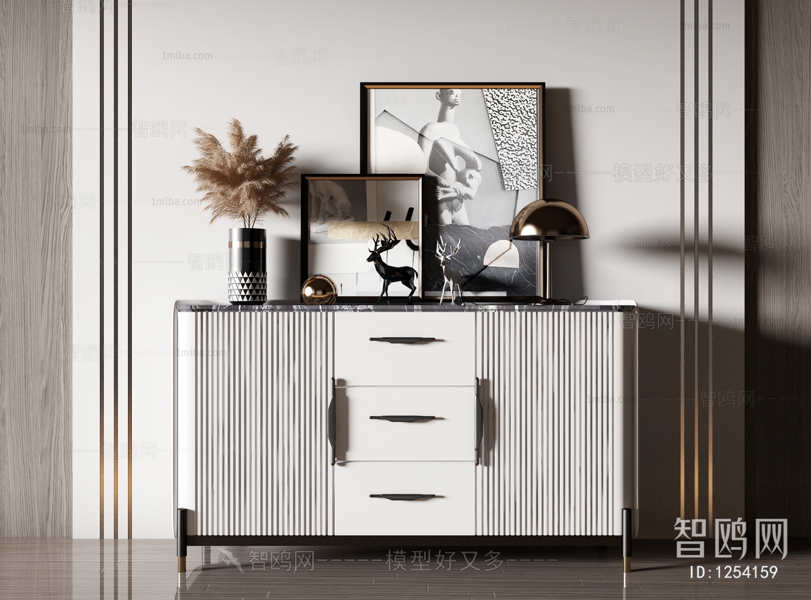 Modern Side Cabinet/Entrance Cabinet